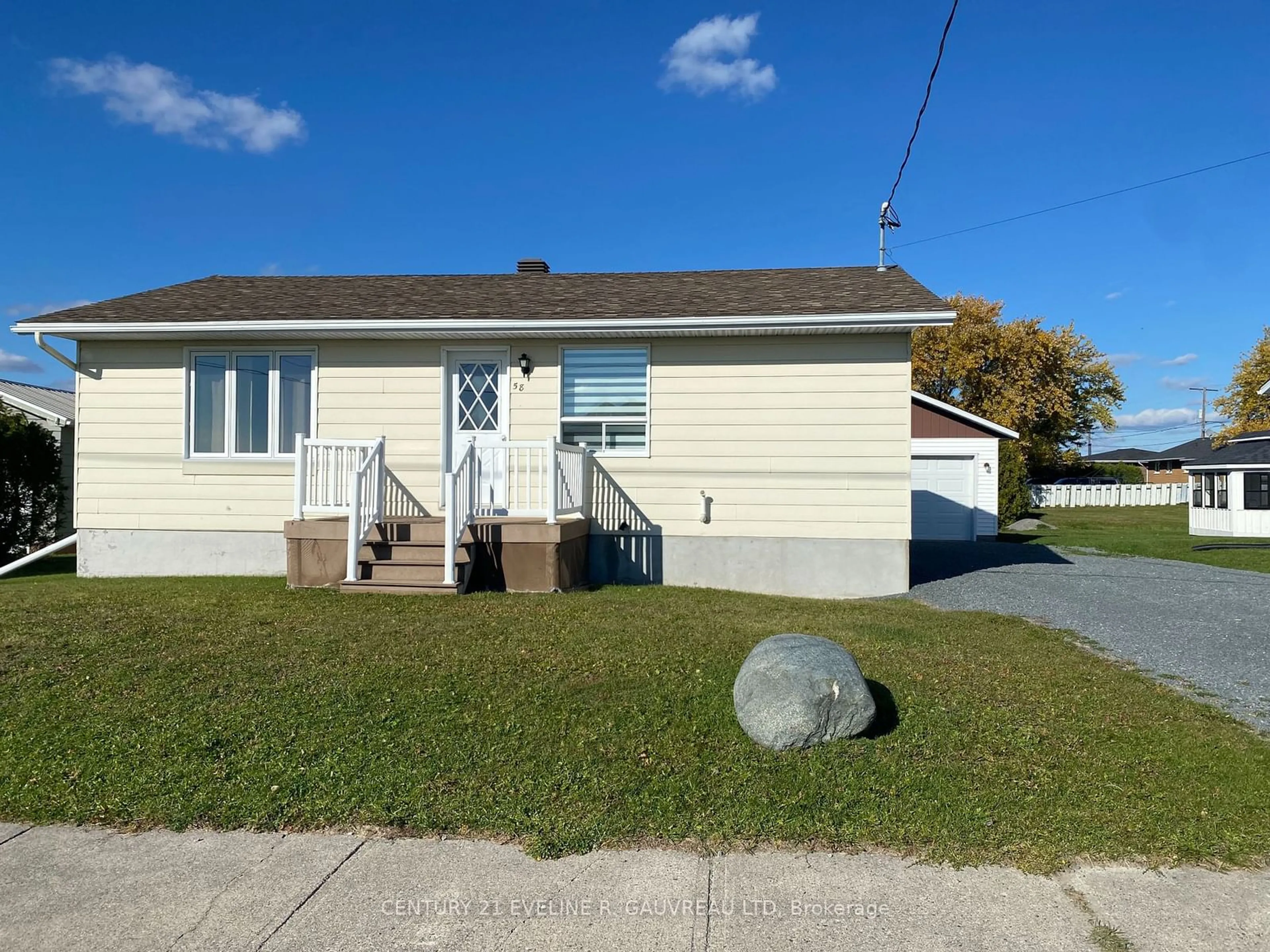 Frontside or backside of a home, cottage for 58 Tenth St, Armstrong Ontario P0J 1E0