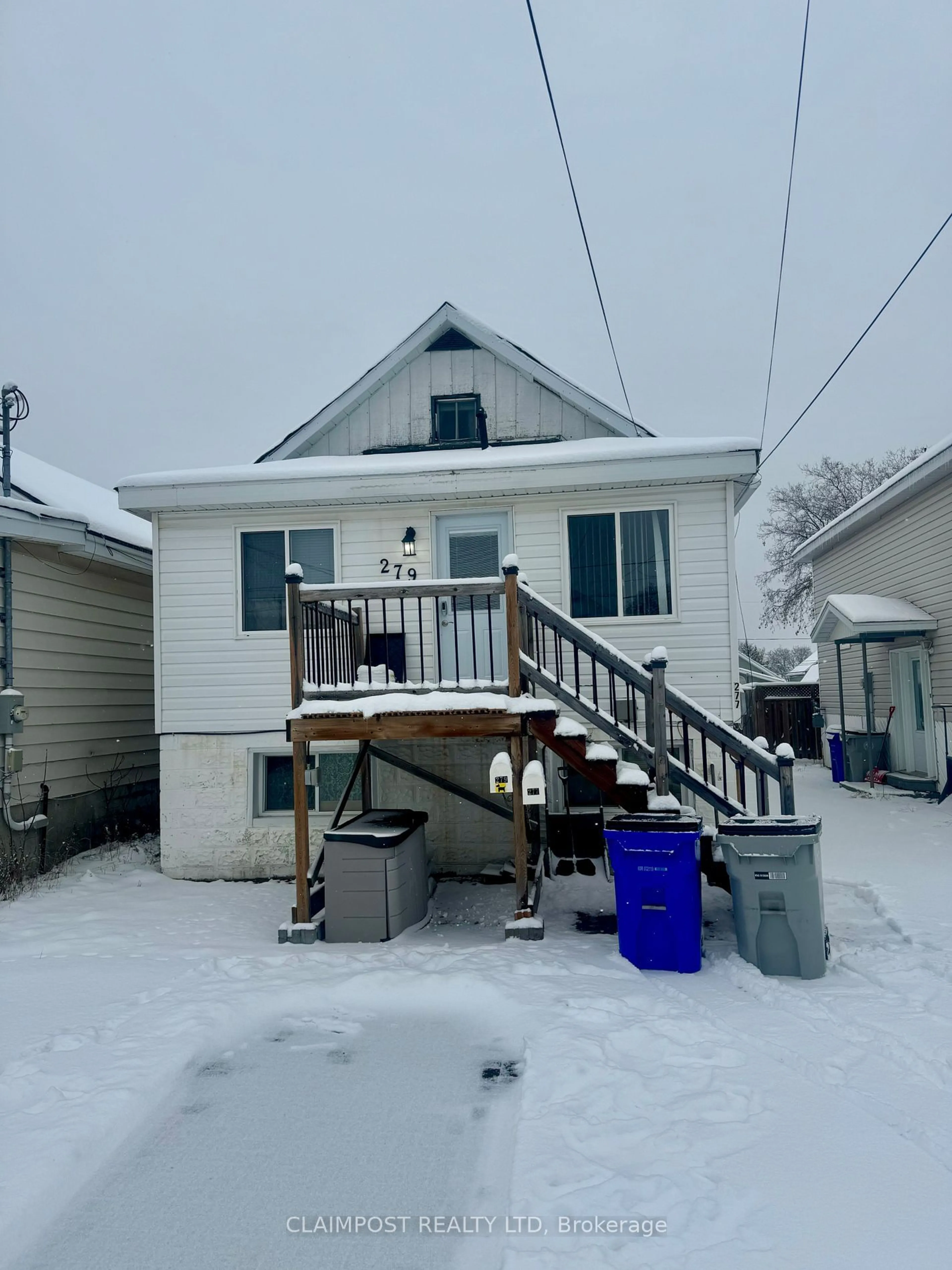Frontside or backside of a home, cottage for 279 Elm St, Timmins Ontario P4N 1X3