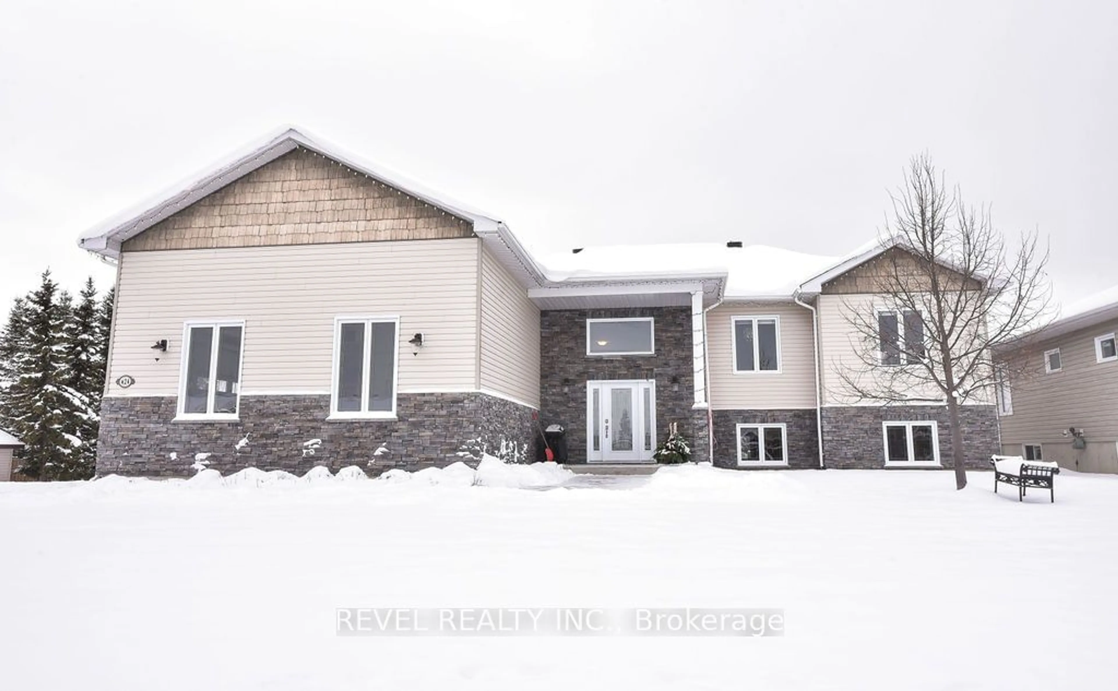 Home with brick exterior material, unknown for 424 Sony St, Timmins Ontario P0N 1H0