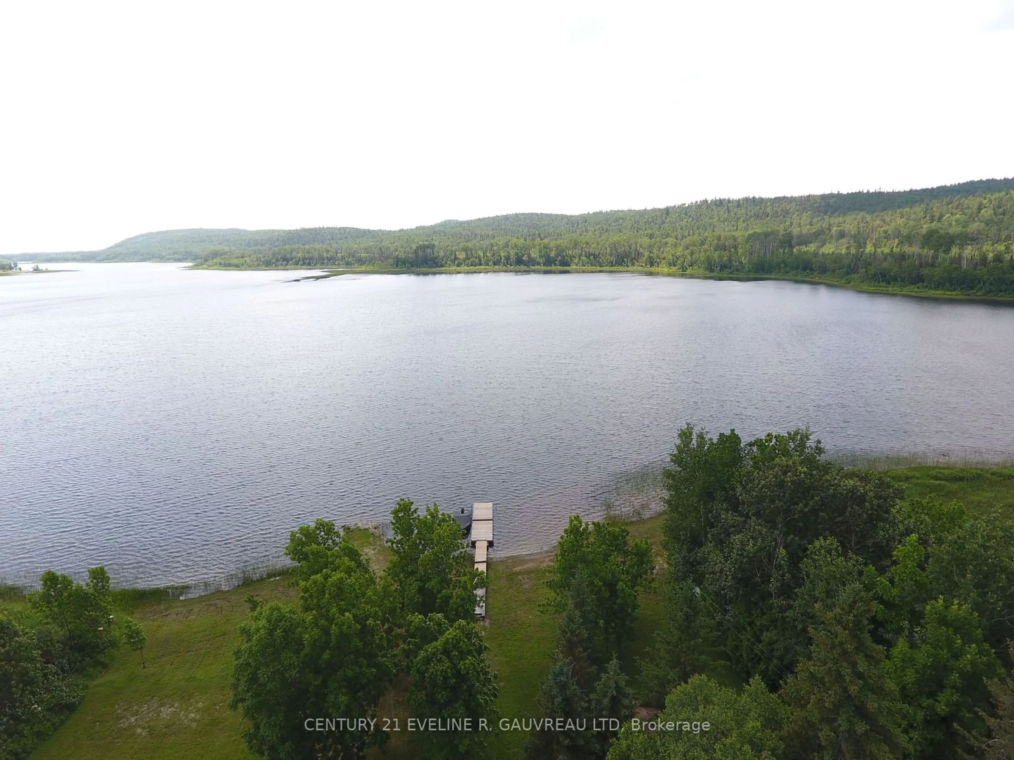 A pic from outside/outdoor area/front of a property/back of a property/a pic from drone, water/lake/river/ocean view for 452 Highway 65, James Ontario P0J 1G0