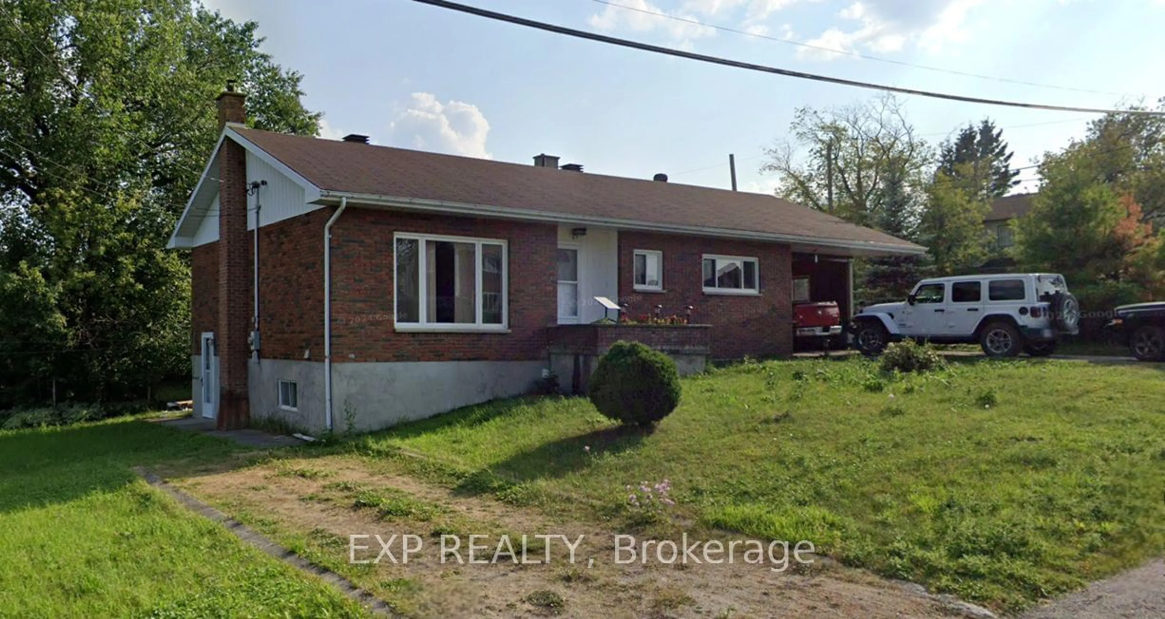 Home with brick exterior material, street for 63 Dunn Ave, Timmins Ontario P0N 1H0