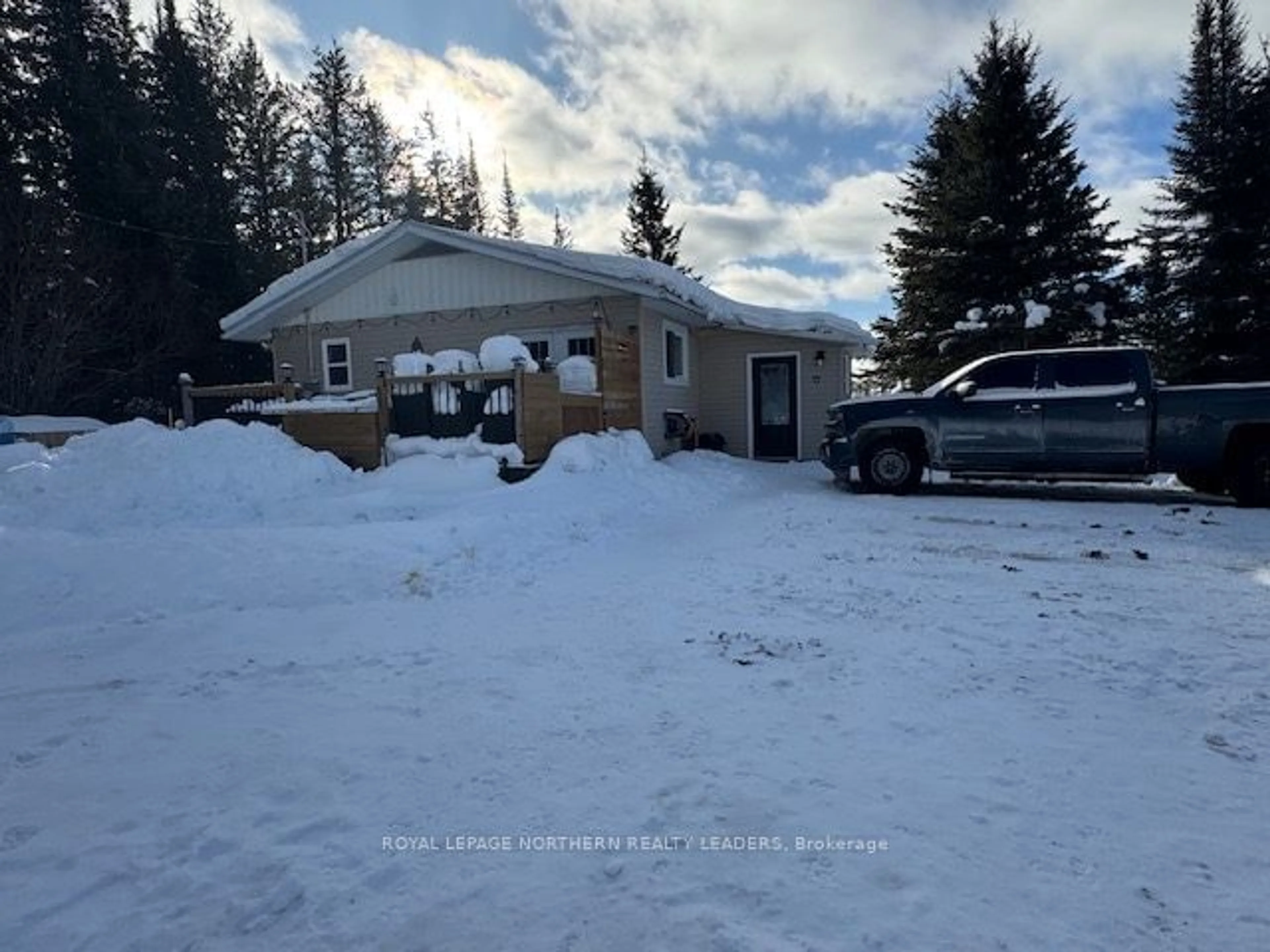 A pic from outside/outdoor area/front of a property/back of a property/a pic from drone, unknown for 2752 101 High, Black River-Matheson Ontario P0K 1N0