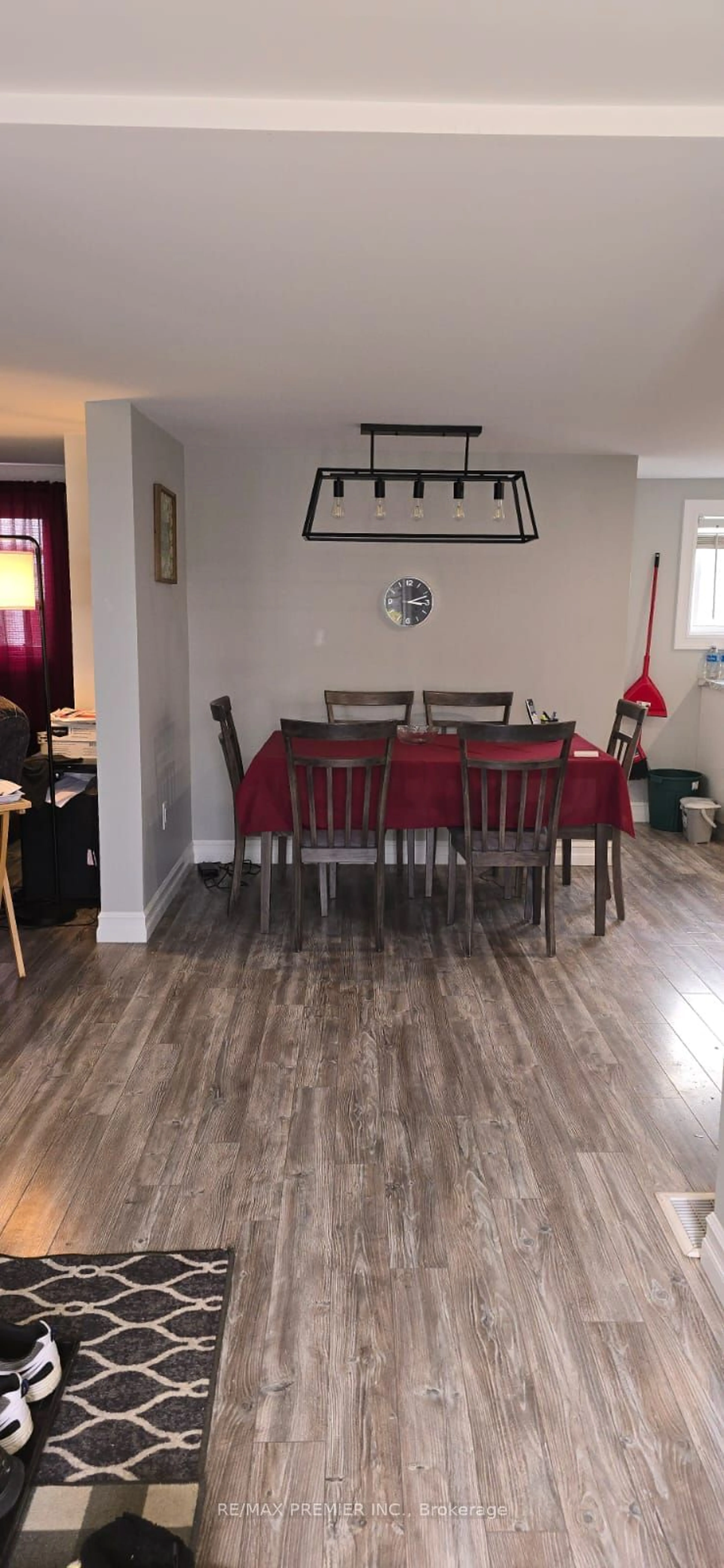 Dining room, wood/laminate floor for 6 Teck Ave, Kirkland Lake Ontario P2N 2X4