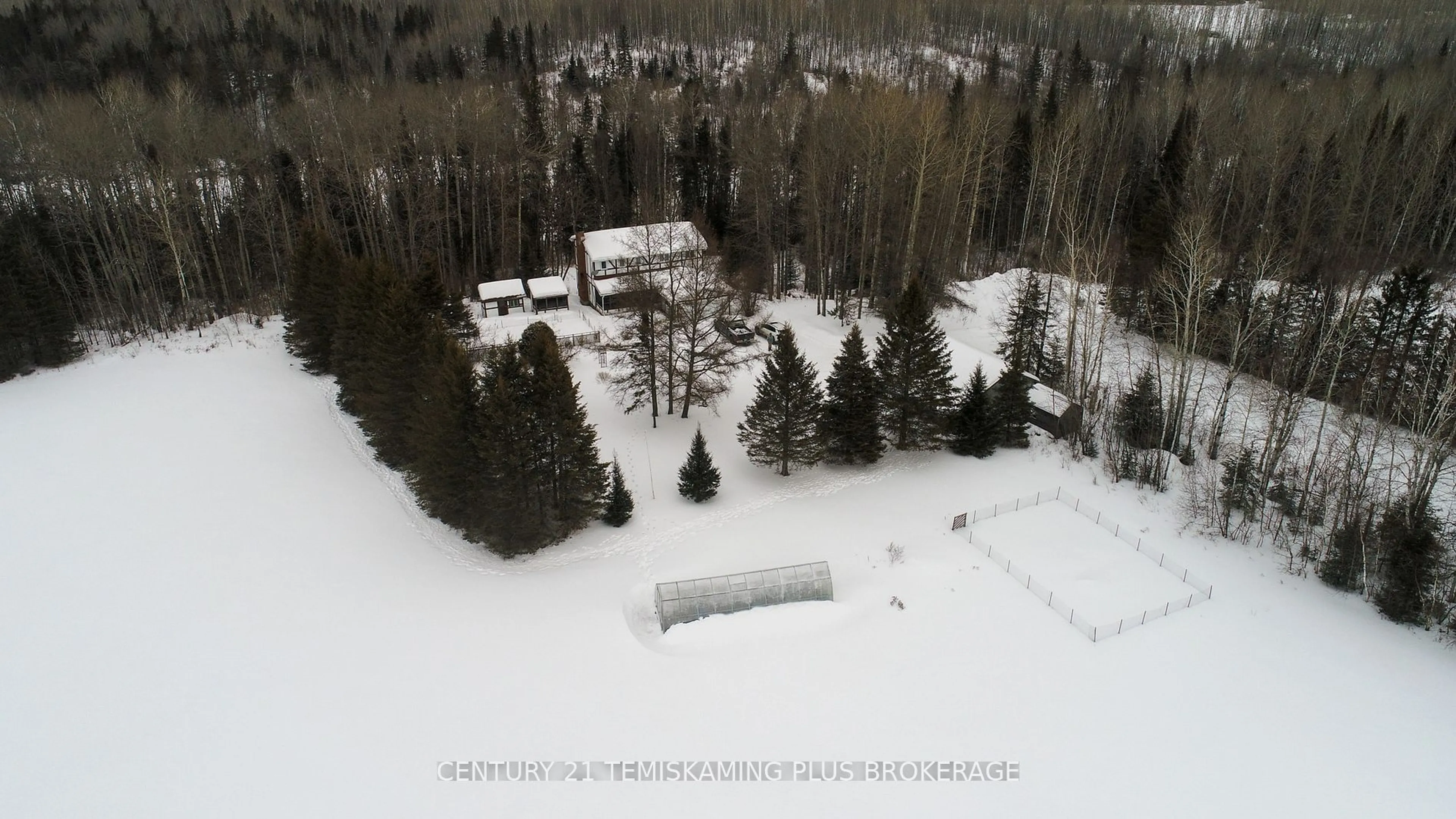 A pic from outside/outdoor area/front of a property/back of a property/a pic from drone, unknown for 234038 Dairy Lane, Evanturel Ontario P0J 1H0