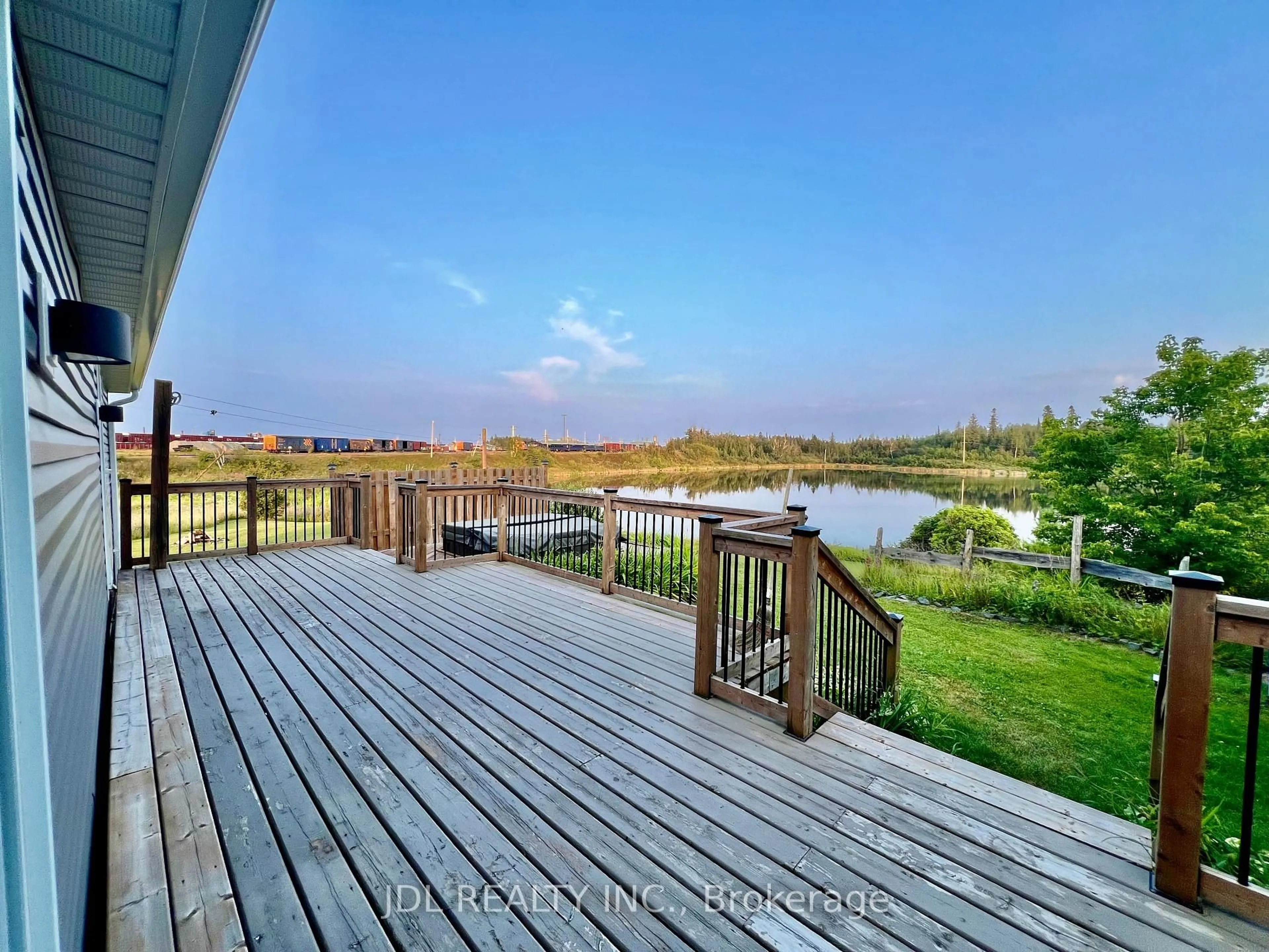 Patio, water/lake/river/ocean view for 167 2nd St, Cochrane Ontario P0L 1C0