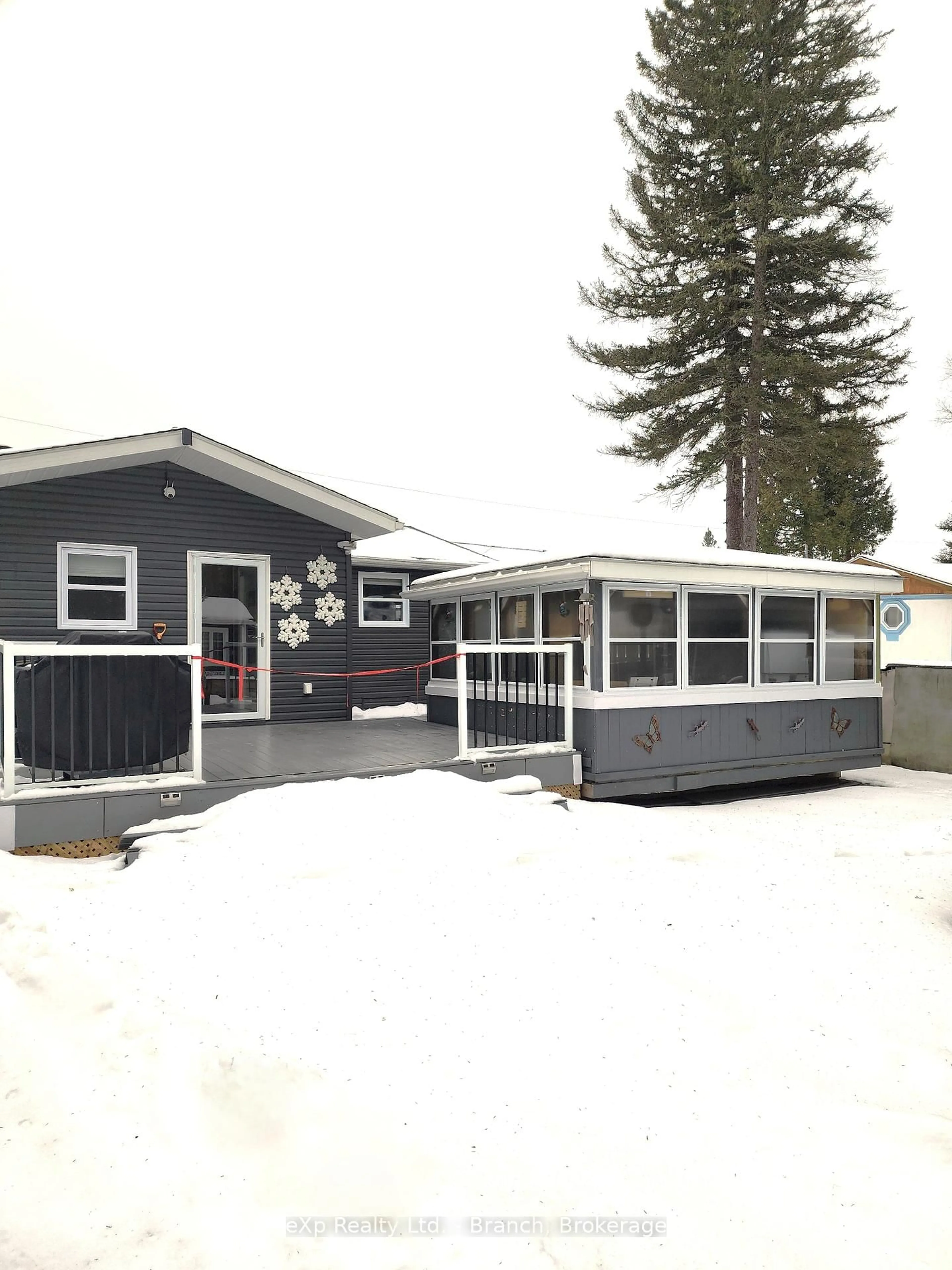 Home with vinyl exterior material, street for 1126 Fantham Rd, Fauquier-Strickland Ontario P0L 1G0