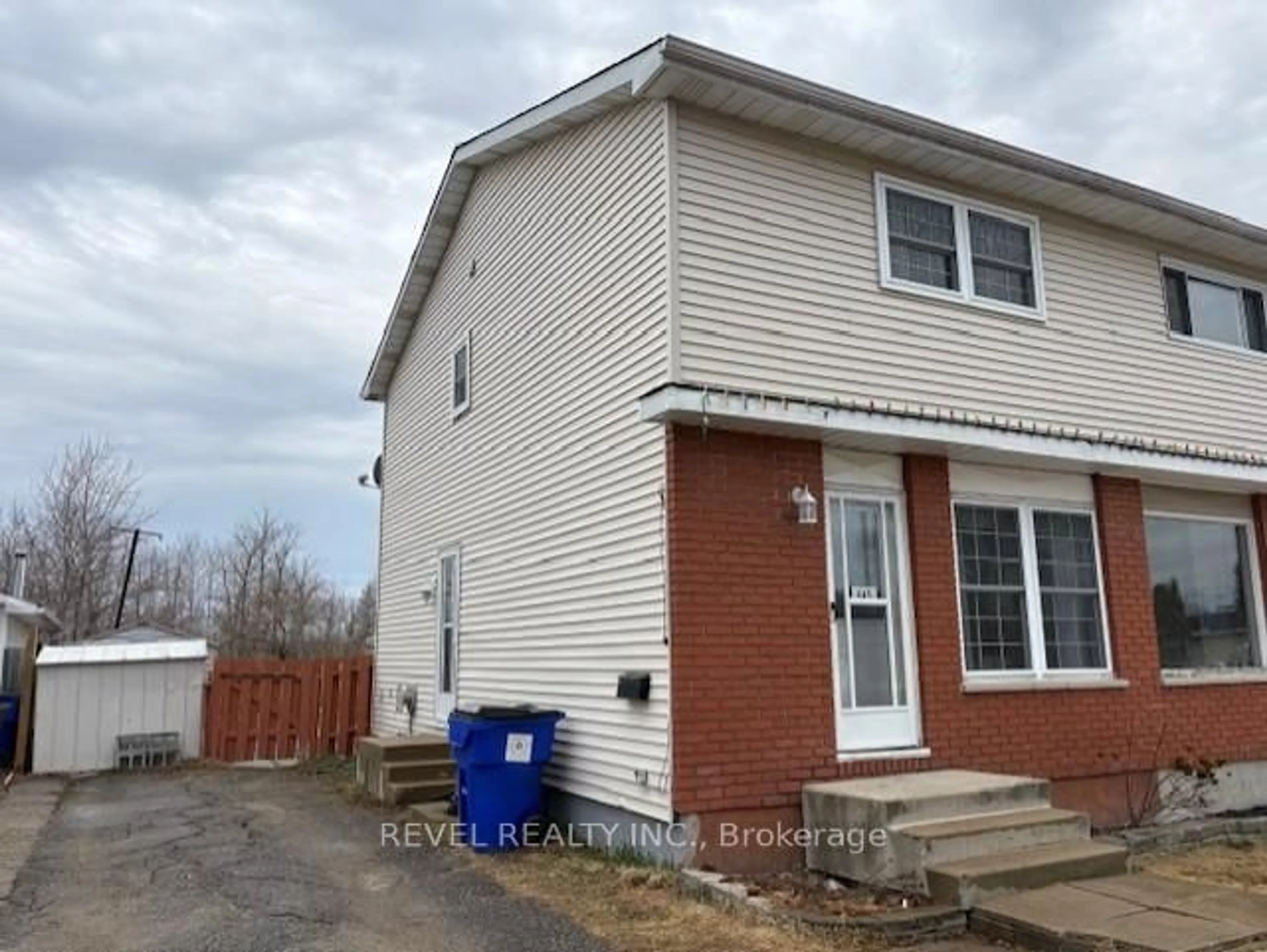 Home with brick exterior material, street for 665 Emilie St, Timmins Ontario P4N 5K2