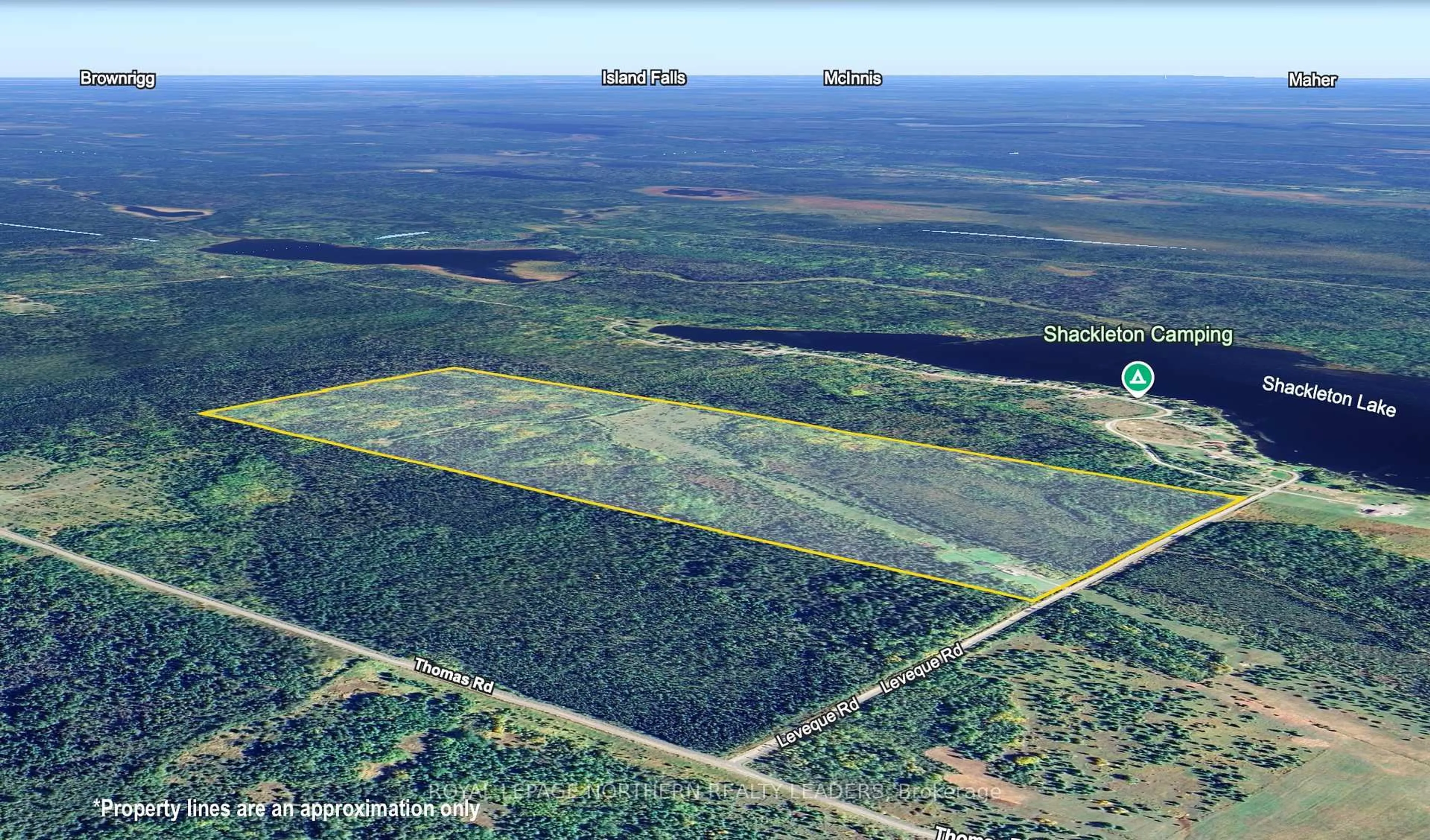 Picture of a map for 621 Leveque Rd, Fauquier-Strickland Ontario P0L 1G0
