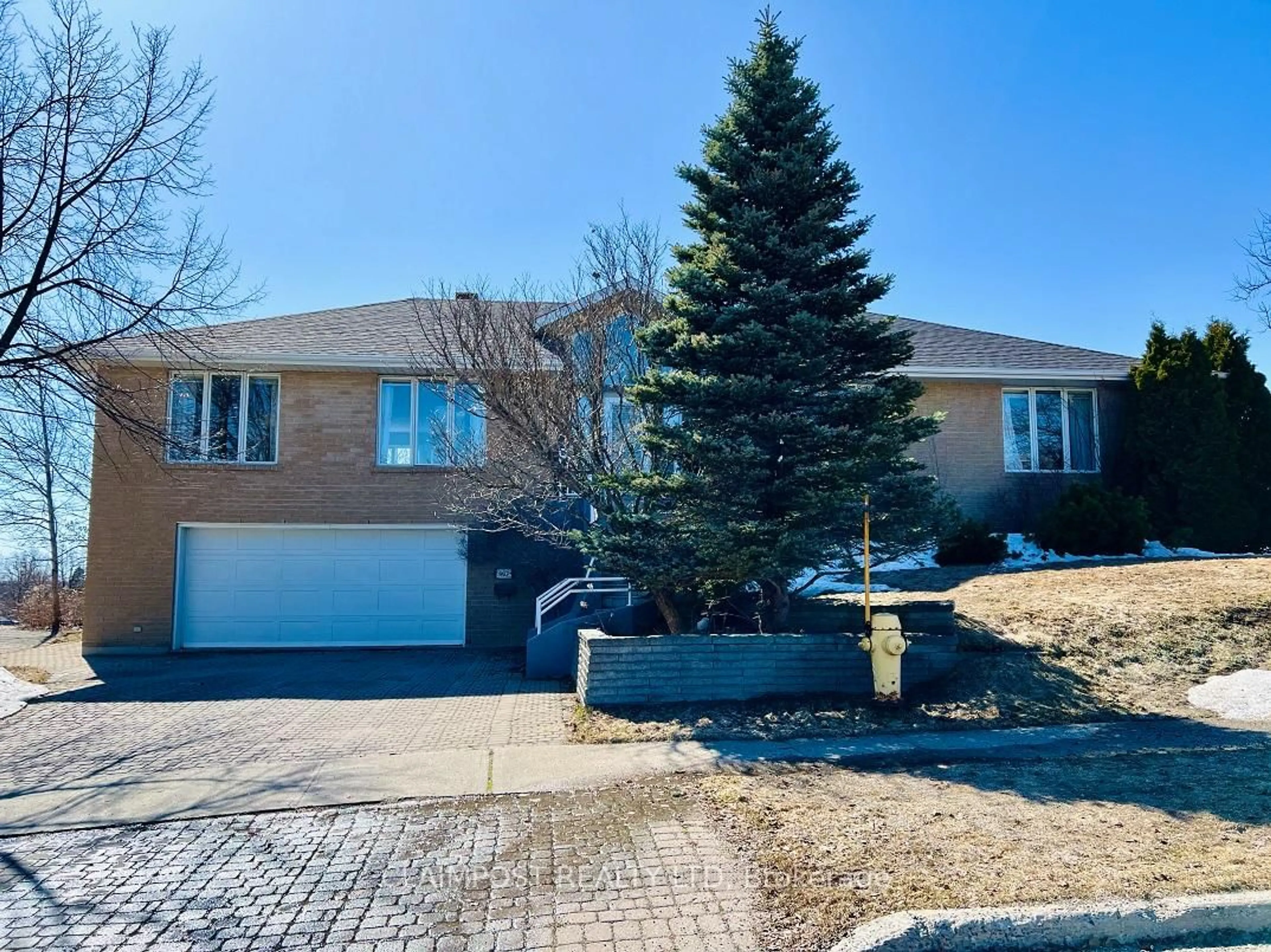 Home with brick exterior material, street for 697 Lavigne Blvd, Timmins Ontario P4N 8M7