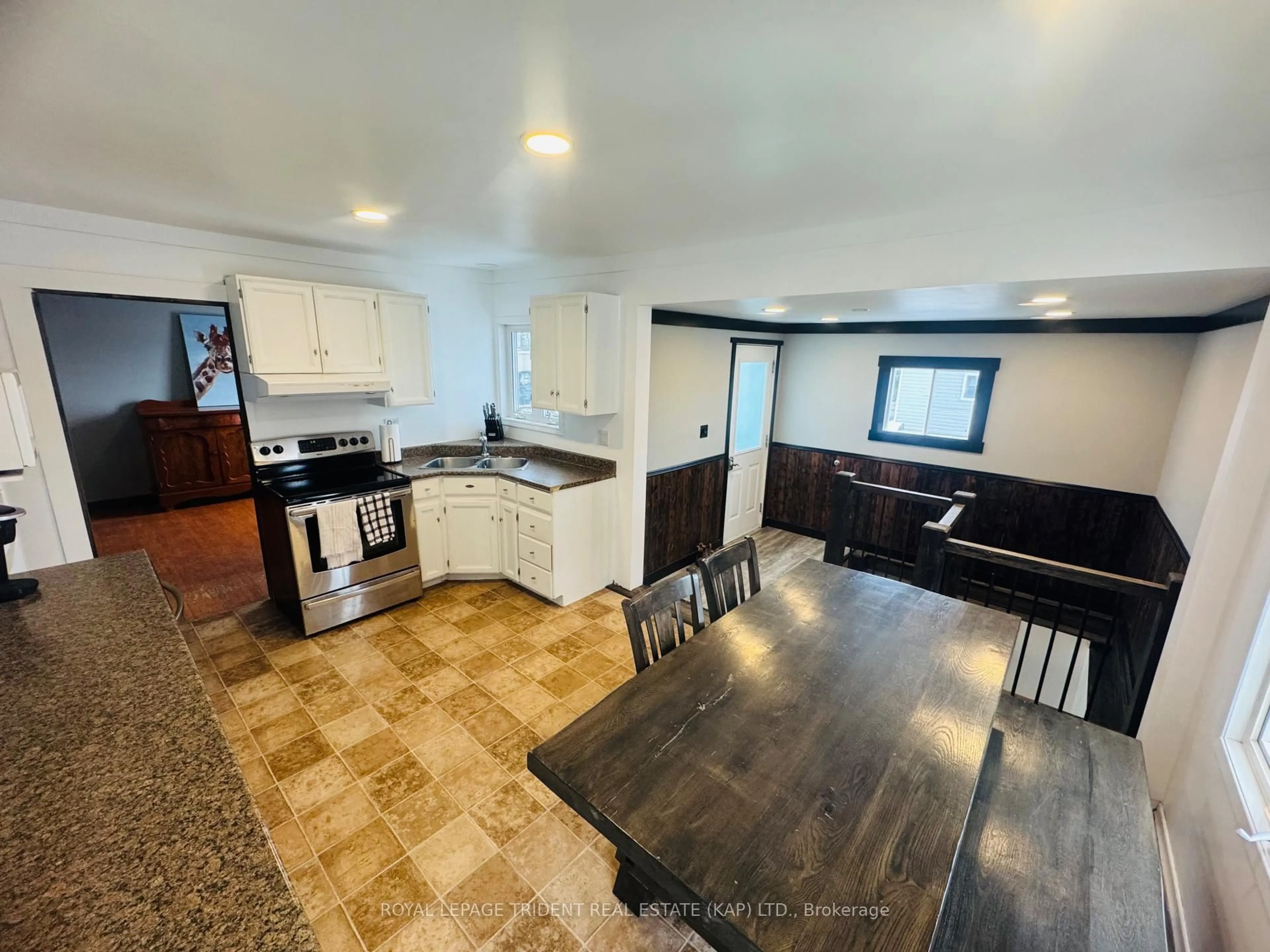 Open concept kitchen, unknown for 40 Bowman Ave, Kapuskasing Ontario P5N 1N1