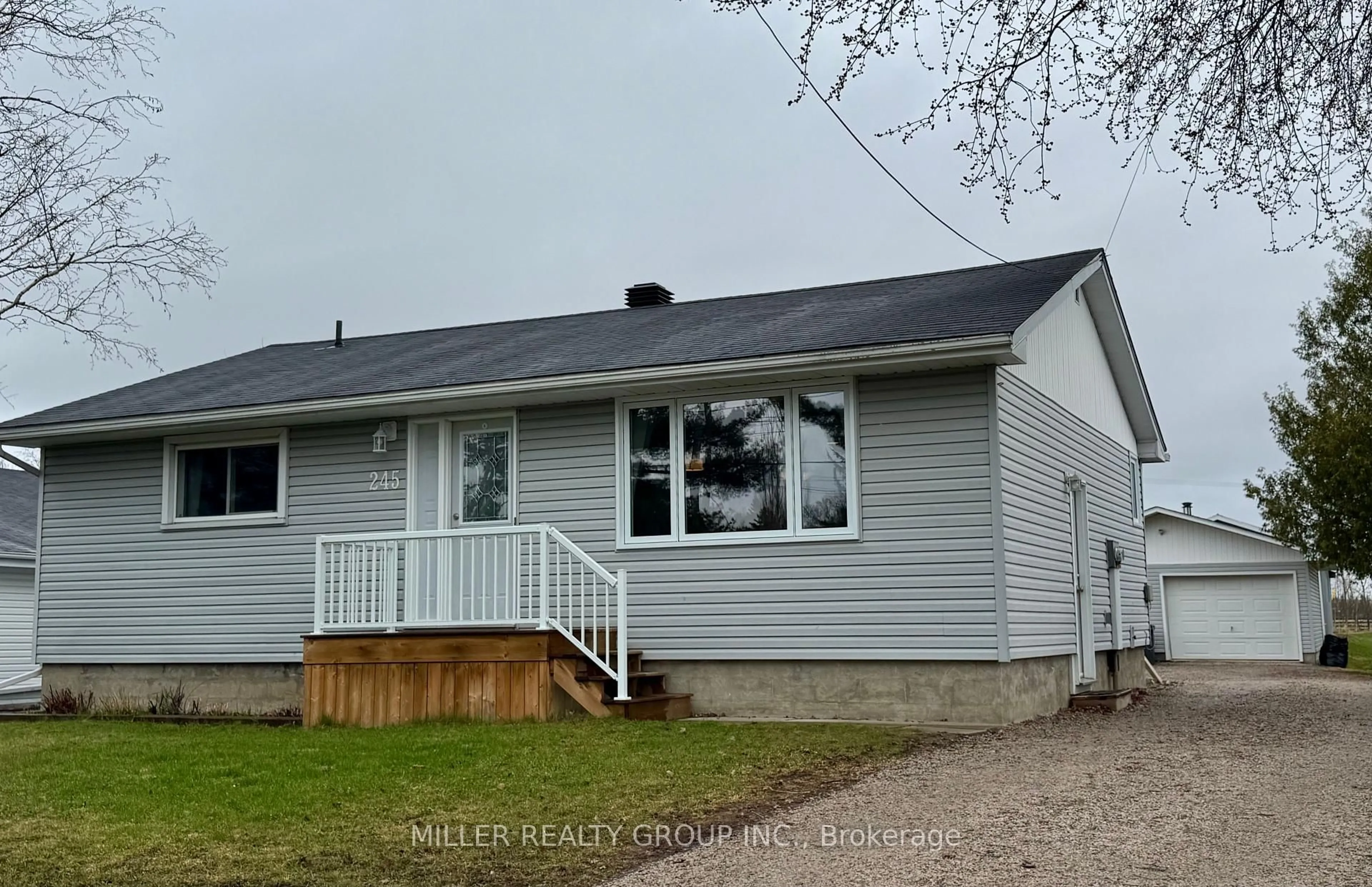 Home with vinyl exterior material, street for 245 Pine St, Temiskaming Shores Ontario P0J 1P0