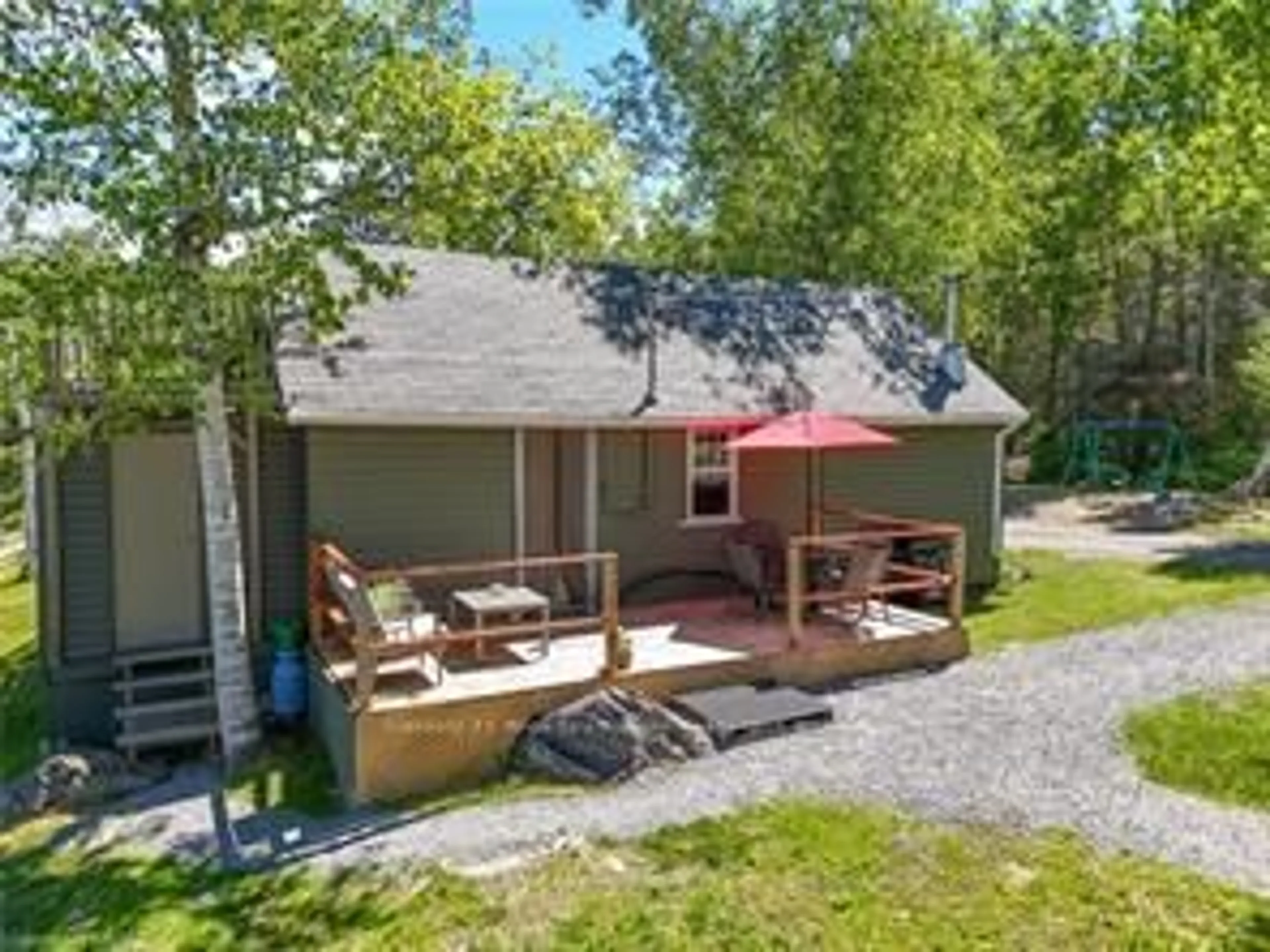 A pic from outside/outdoor area/front of a property/back of a property/a pic from drone, unknown for 9770 Highway 11 N/A, Timiskaming Ontario P0J 1N0