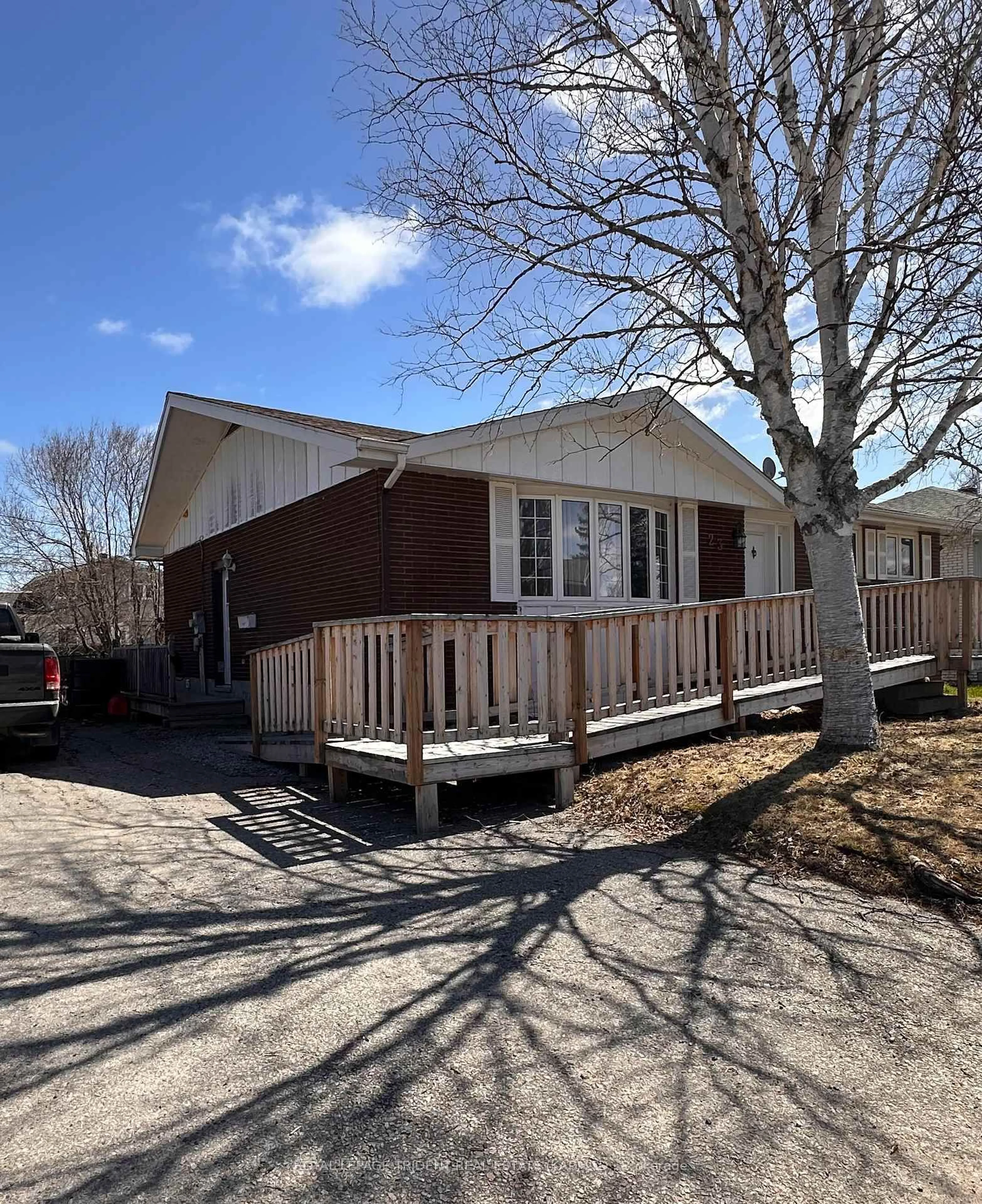 Home with vinyl exterior material, street for 23 Kennedy Ave, Kapuskasing Ontario P5N 1M1