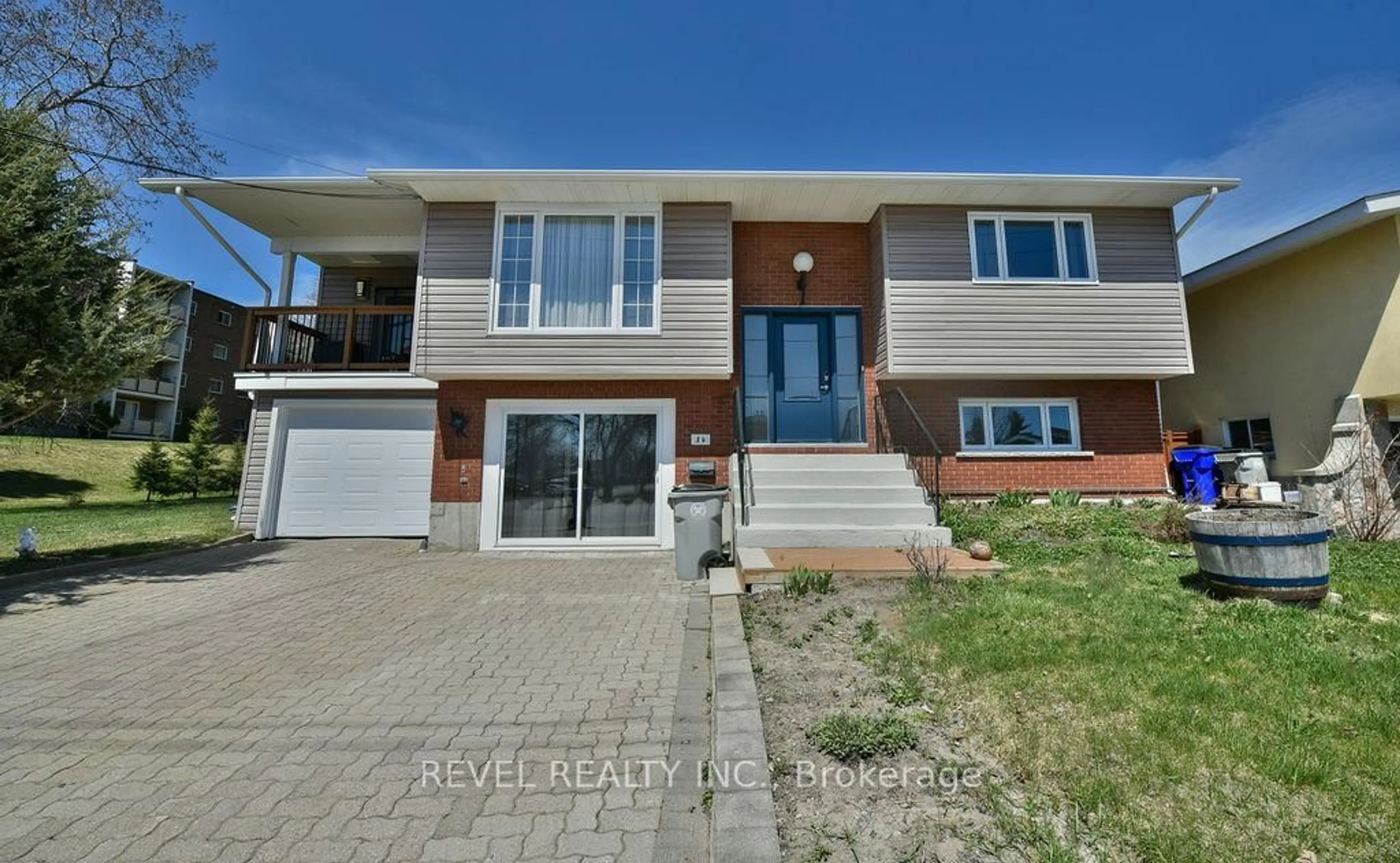 Home with brick exterior material, street for 84 Brousseau Ave, Timmins Ontario P4N 5Y2