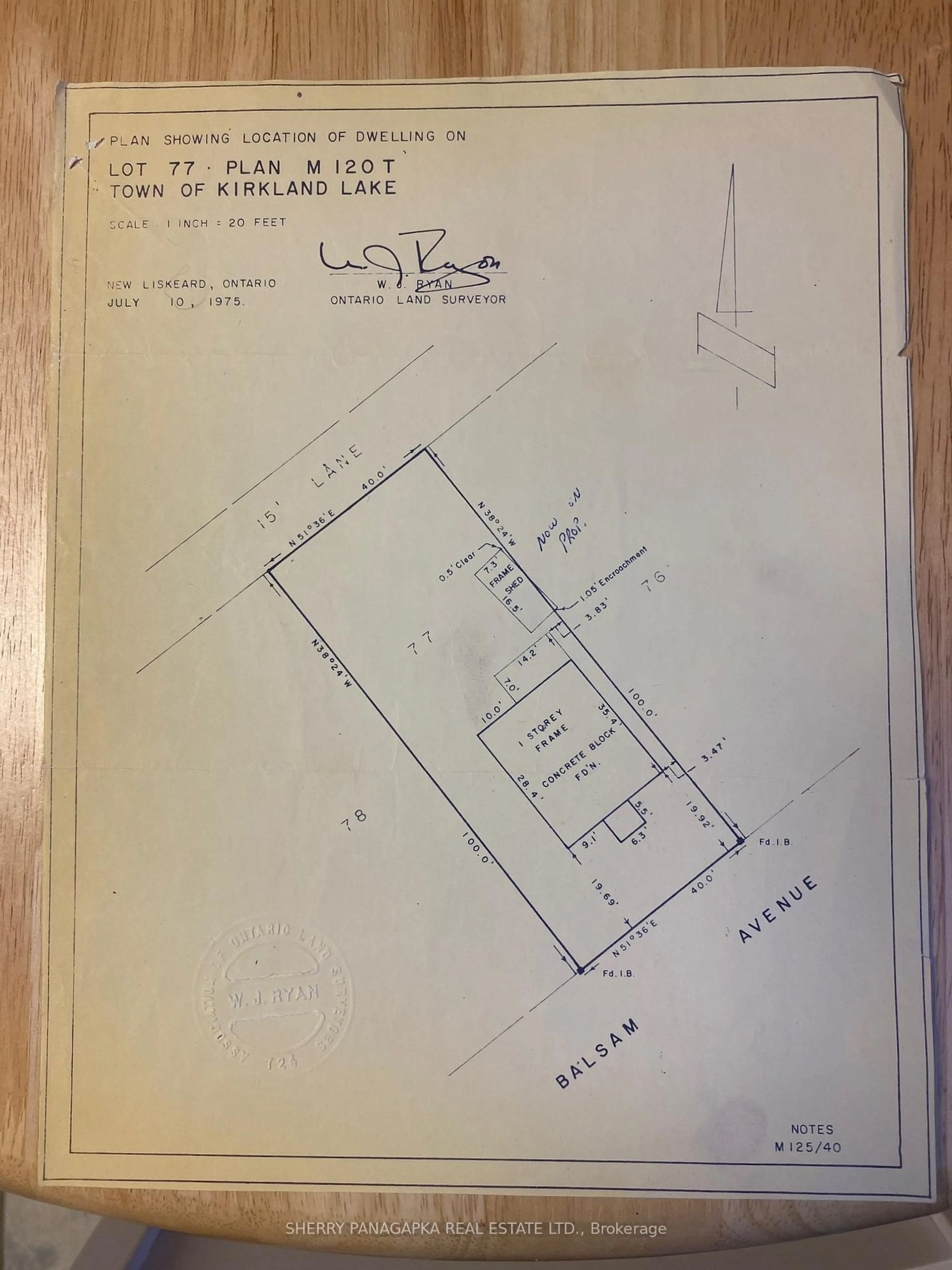 Floor plan for 22 Balsam Ave, Kirkland Lake Ontario P2N 1W6