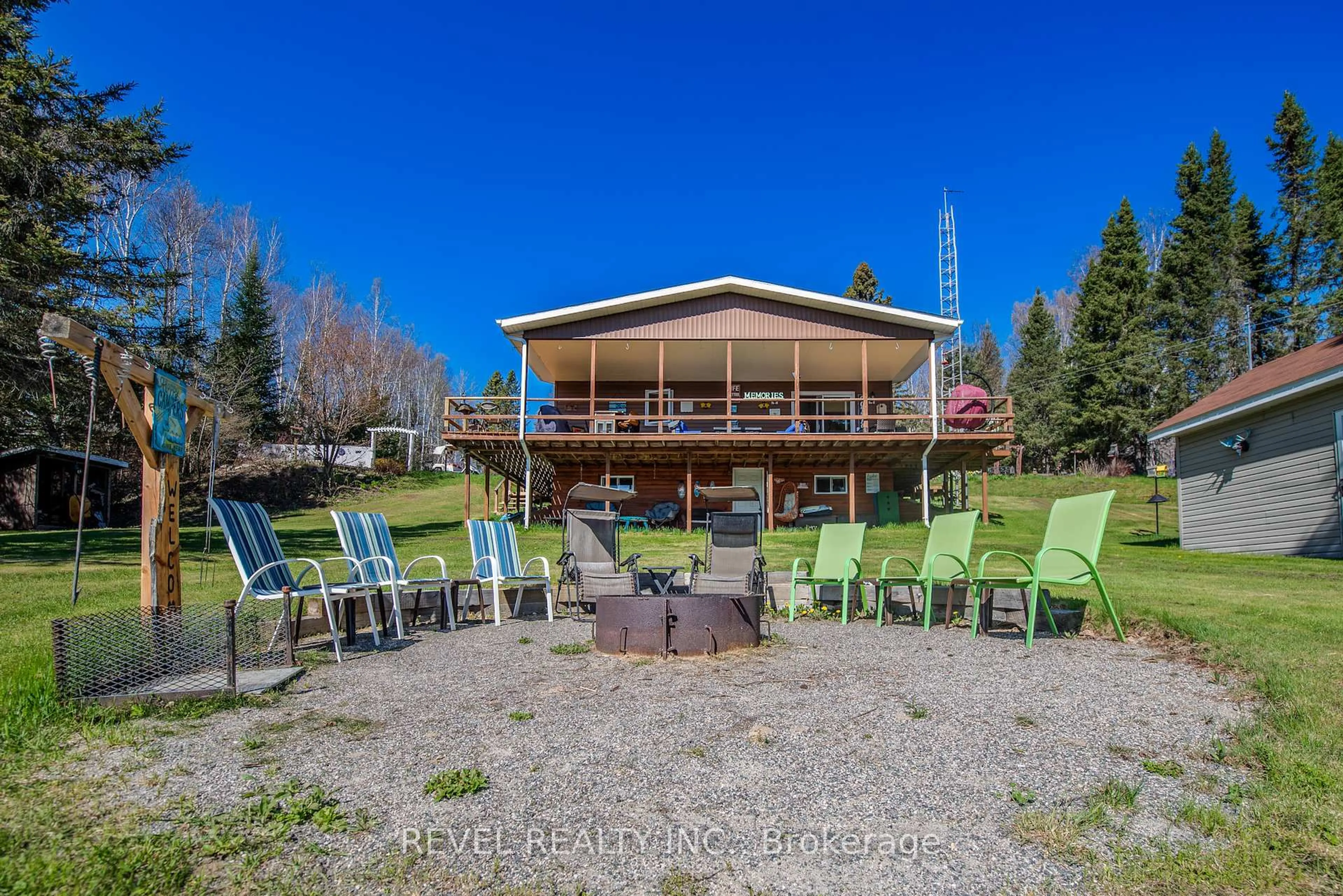 Patio, water/lake/river/ocean view for Lot 4 Scott Lakes N/A, Timmins Ontario P4N 7C5