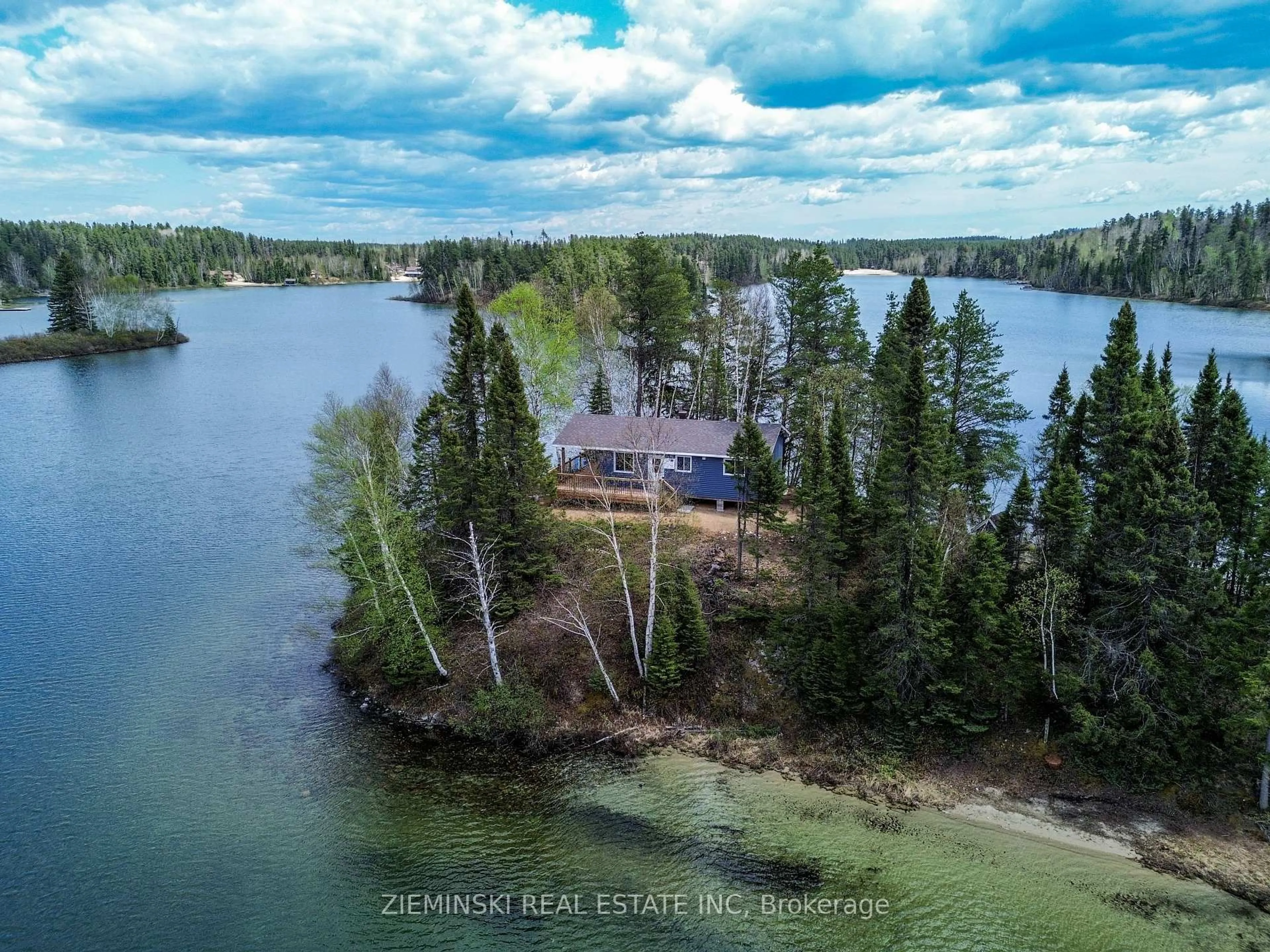 A pic from outside/outdoor area/front of a property/back of a property/a pic from drone, water/lake/river/ocean view for PT BKN L12C3 McCool Township, Black River Matheson Ontario P0K 1N0