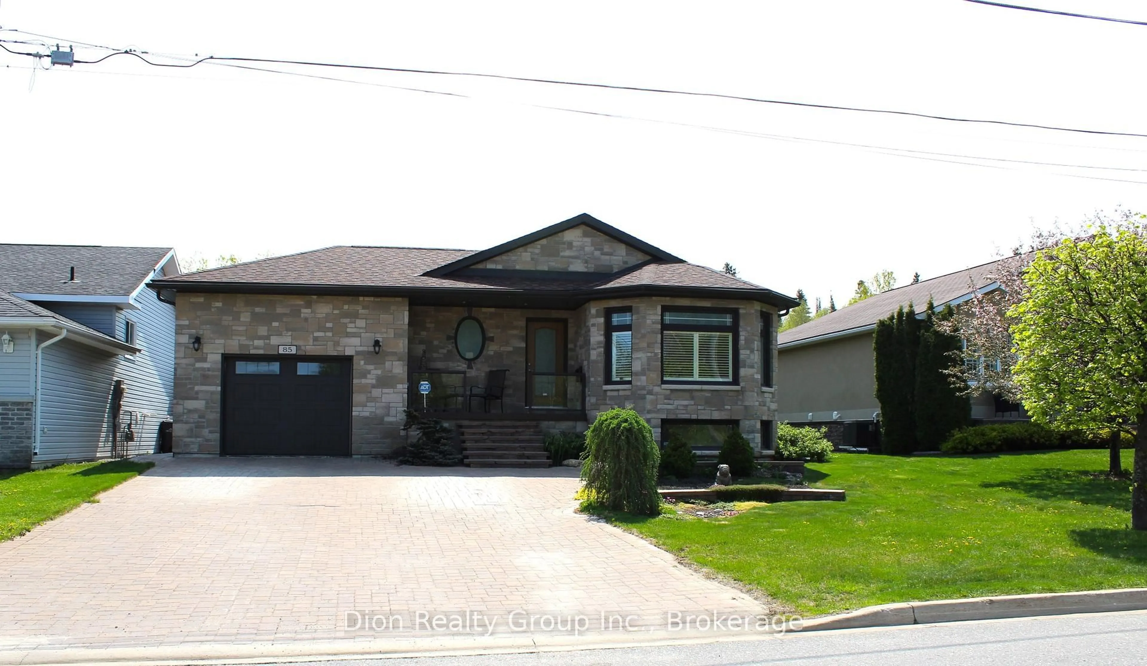 Home with brick exterior material, street for 85 Balsam Ave, Kirkland Lake Ontario P2N 1W7