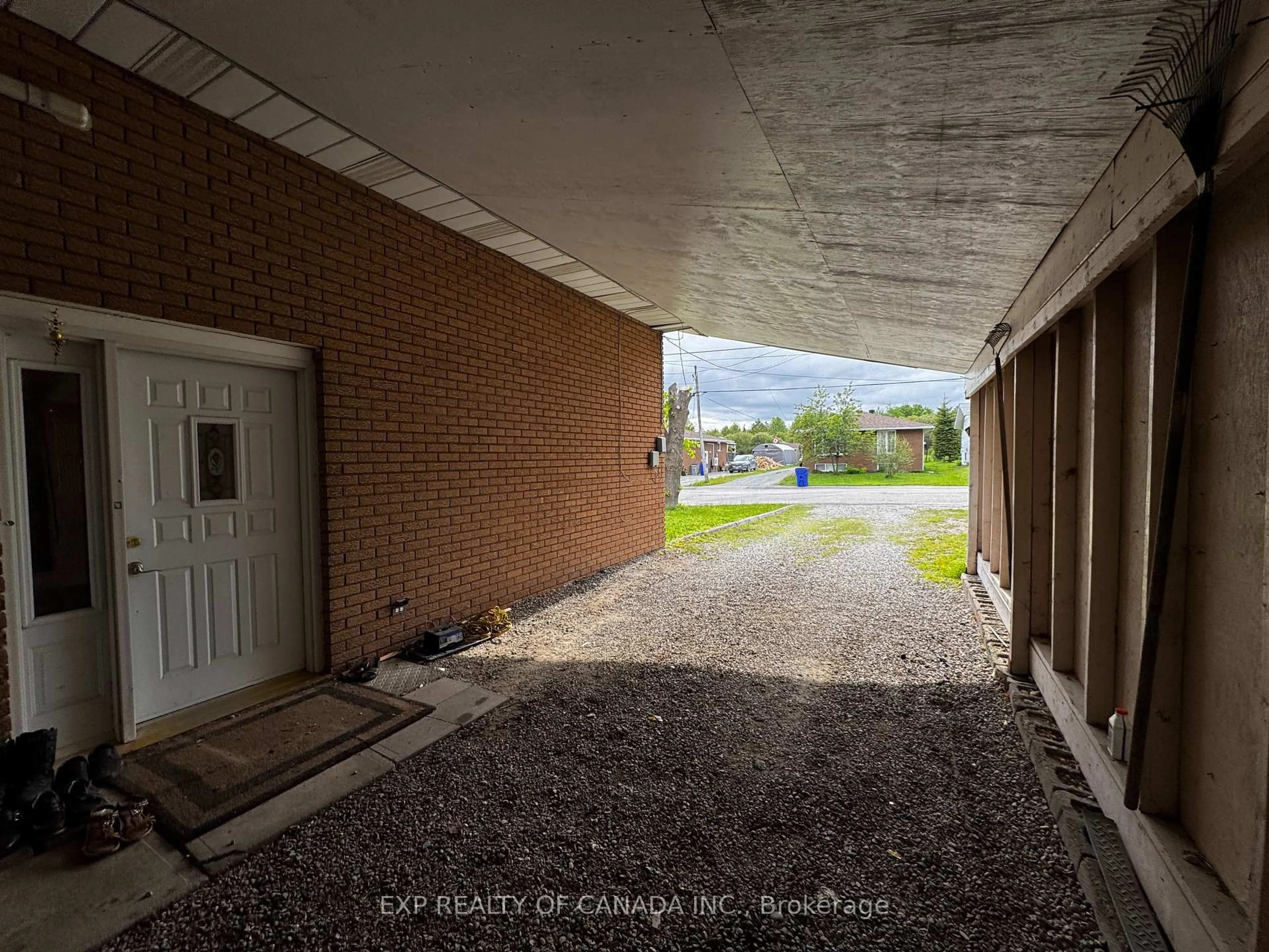 A pic from outside/outdoor area/front of a property/back of a property/a pic from drone, unknown for 225 Rekela St, Timmins Ontario P0N 1C0
