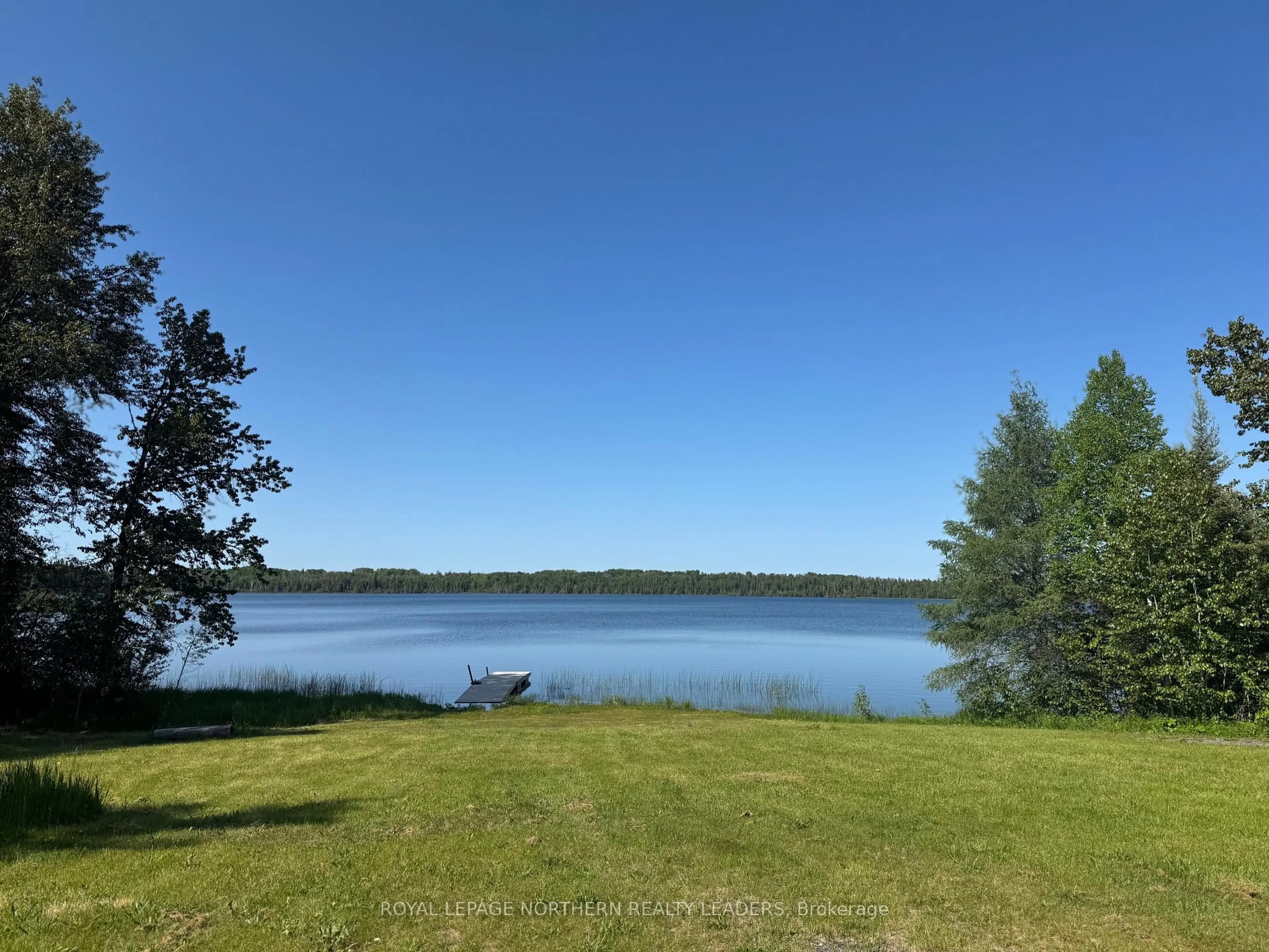 A pic from outside/outdoor area/front of a property/back of a property/a pic from drone, water/lake/river/ocean view for 5942 Hwy 101, Black River Matheson Ontario P0K 1N0