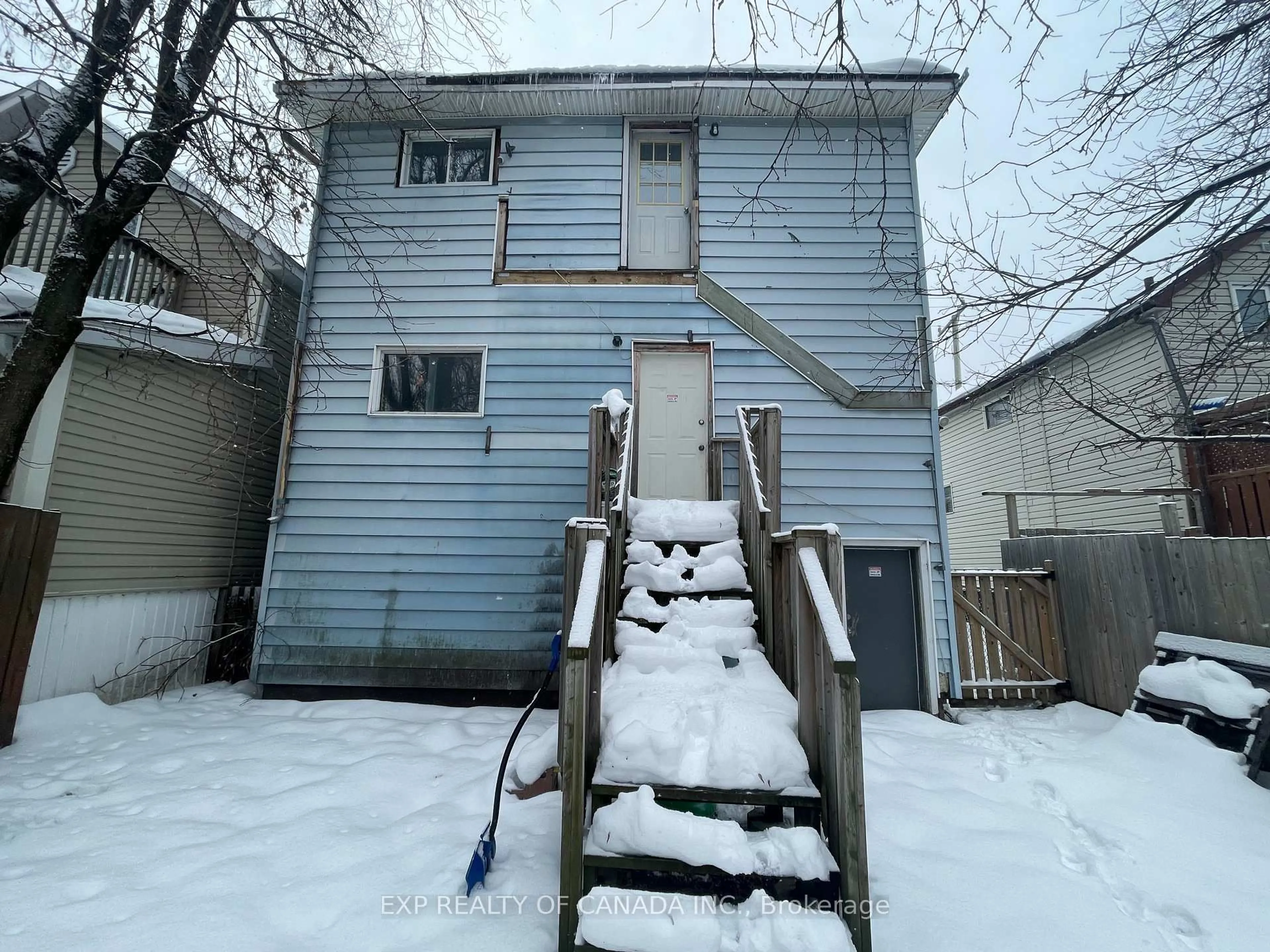Stairs for 38 - 42 Commercial Ave, Timmins Ontario P4N 2W7