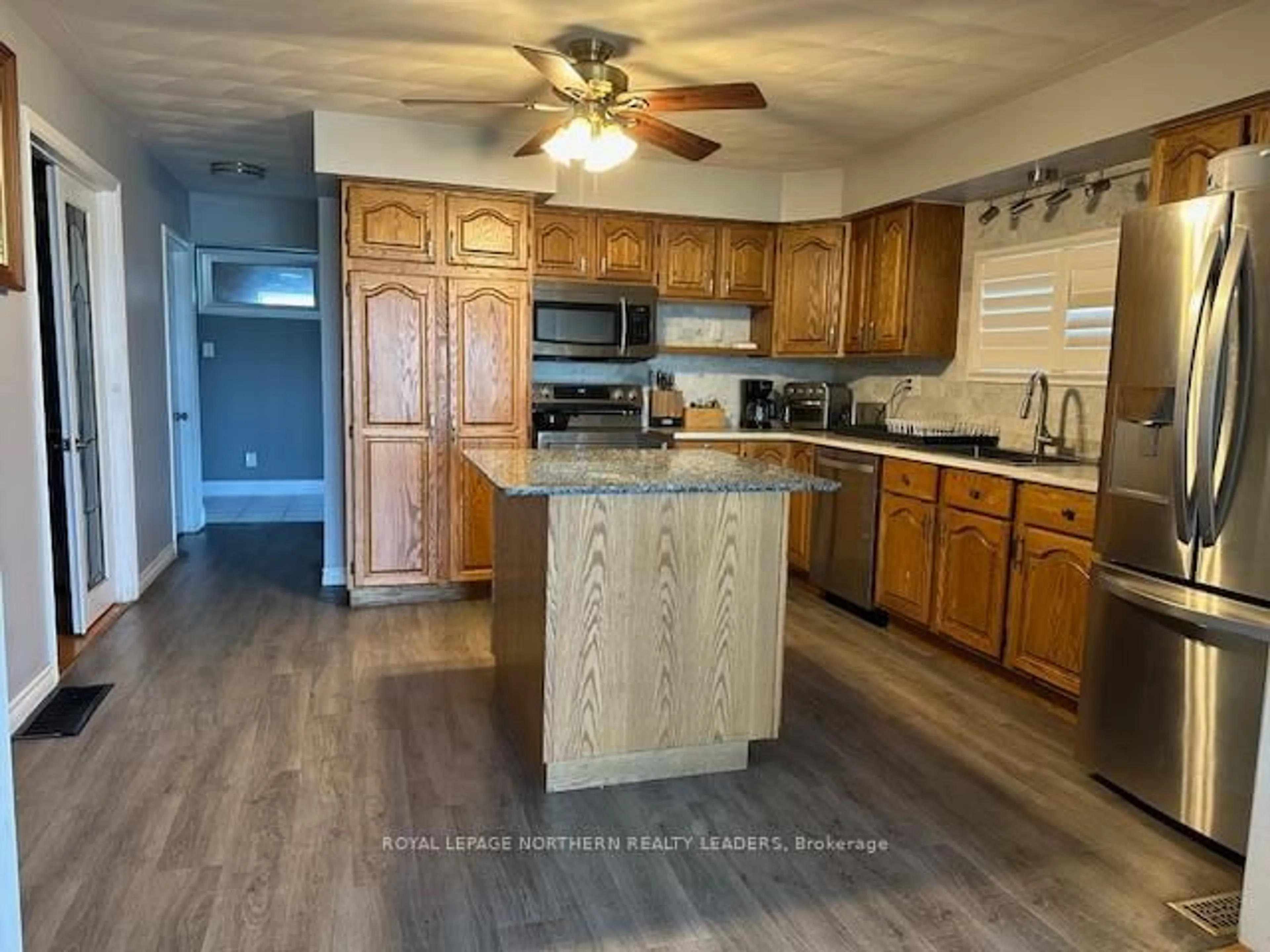 Open concept kitchen, unknown for 270 Waterloo Rd, Timmins Ontario P4N 4Y1