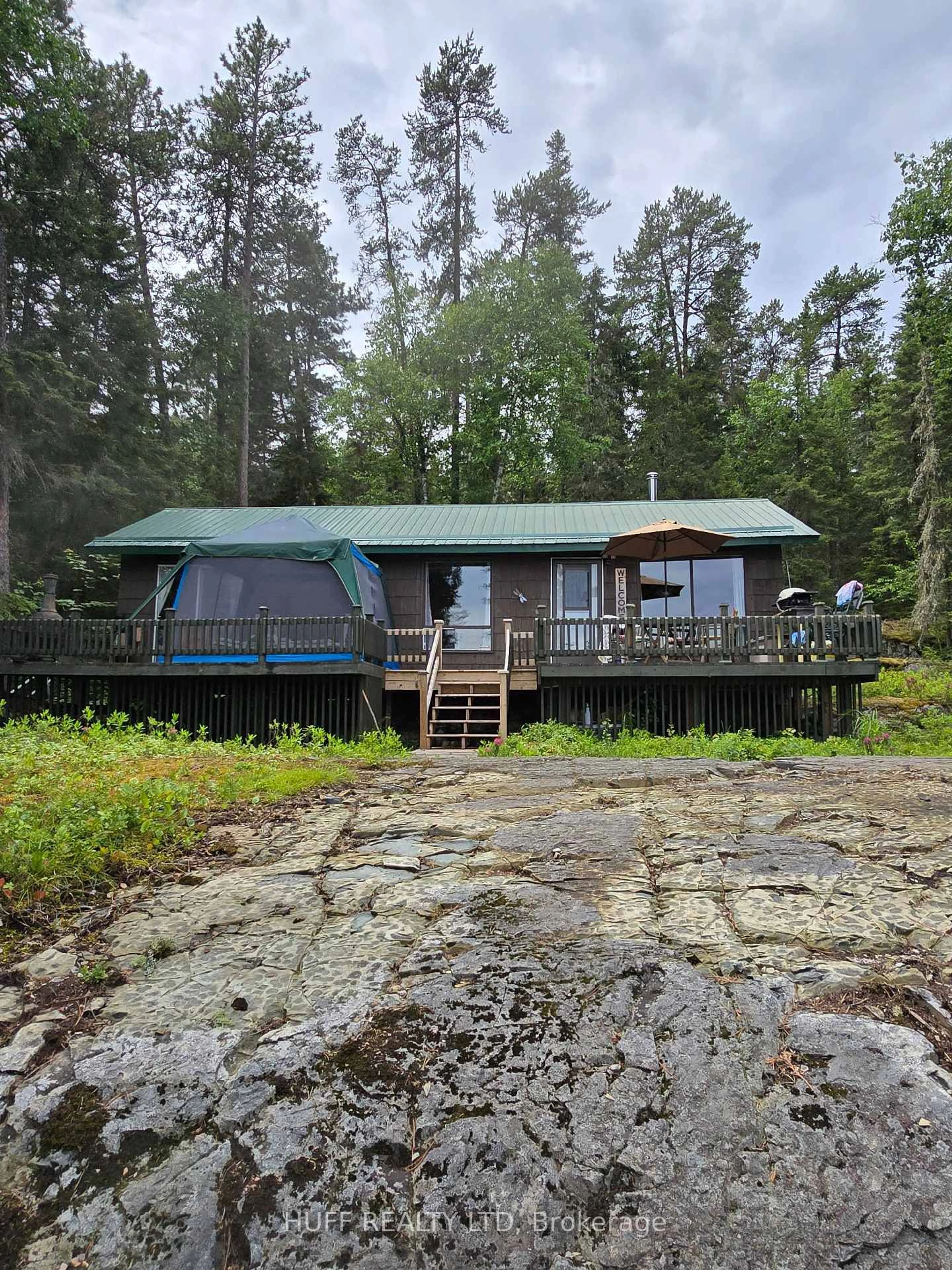 A pic from outside/outdoor area/front of a property/back of a property/a pic from drone, unknown for Lot 1 Wendigo Lake, Englehart Ontario P0J 1H0