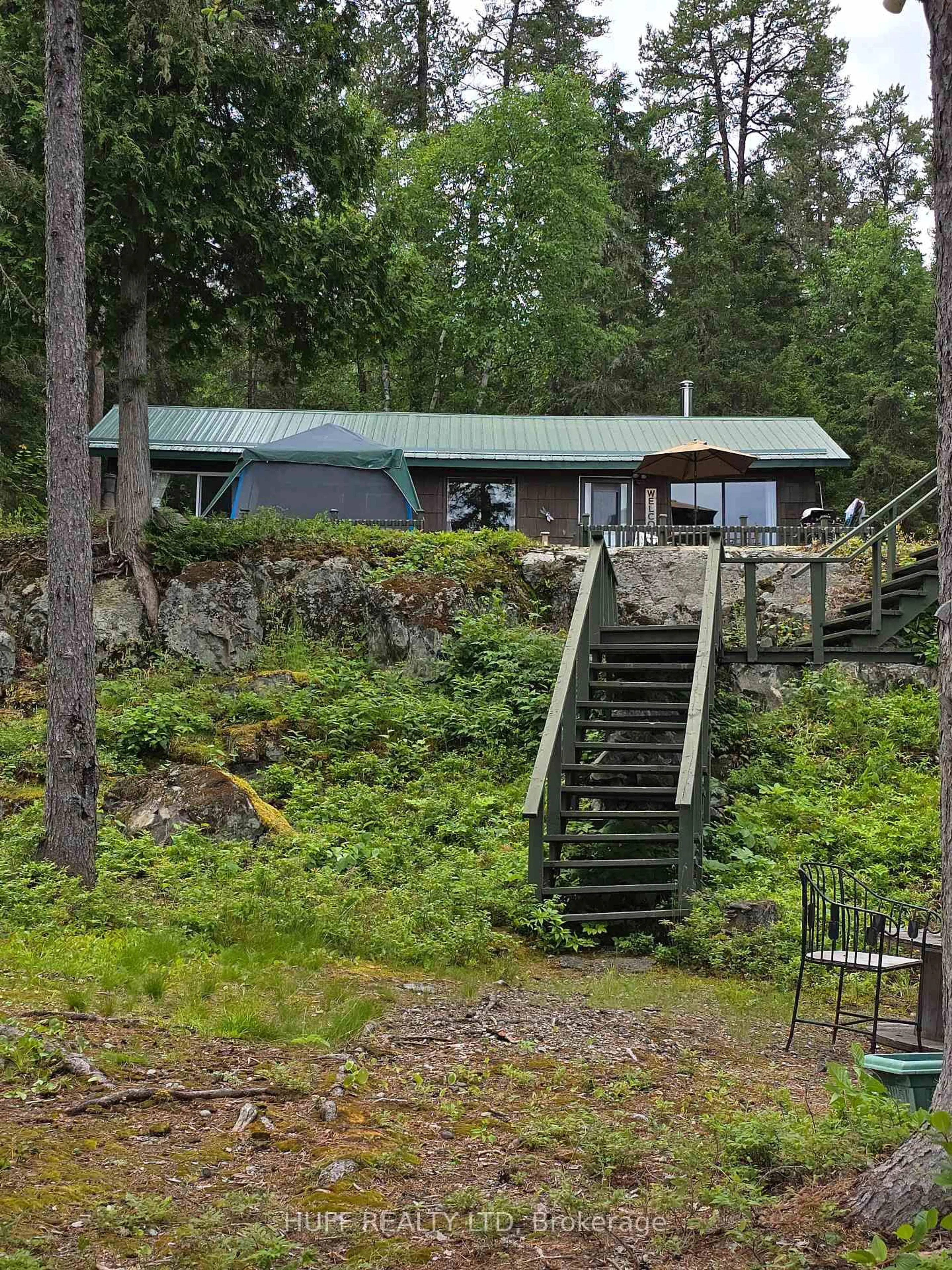 A pic from outside/outdoor area/front of a property/back of a property/a pic from drone, unknown for Lot 1 Wendigo Lake, Englehart Ontario P0J 1H0