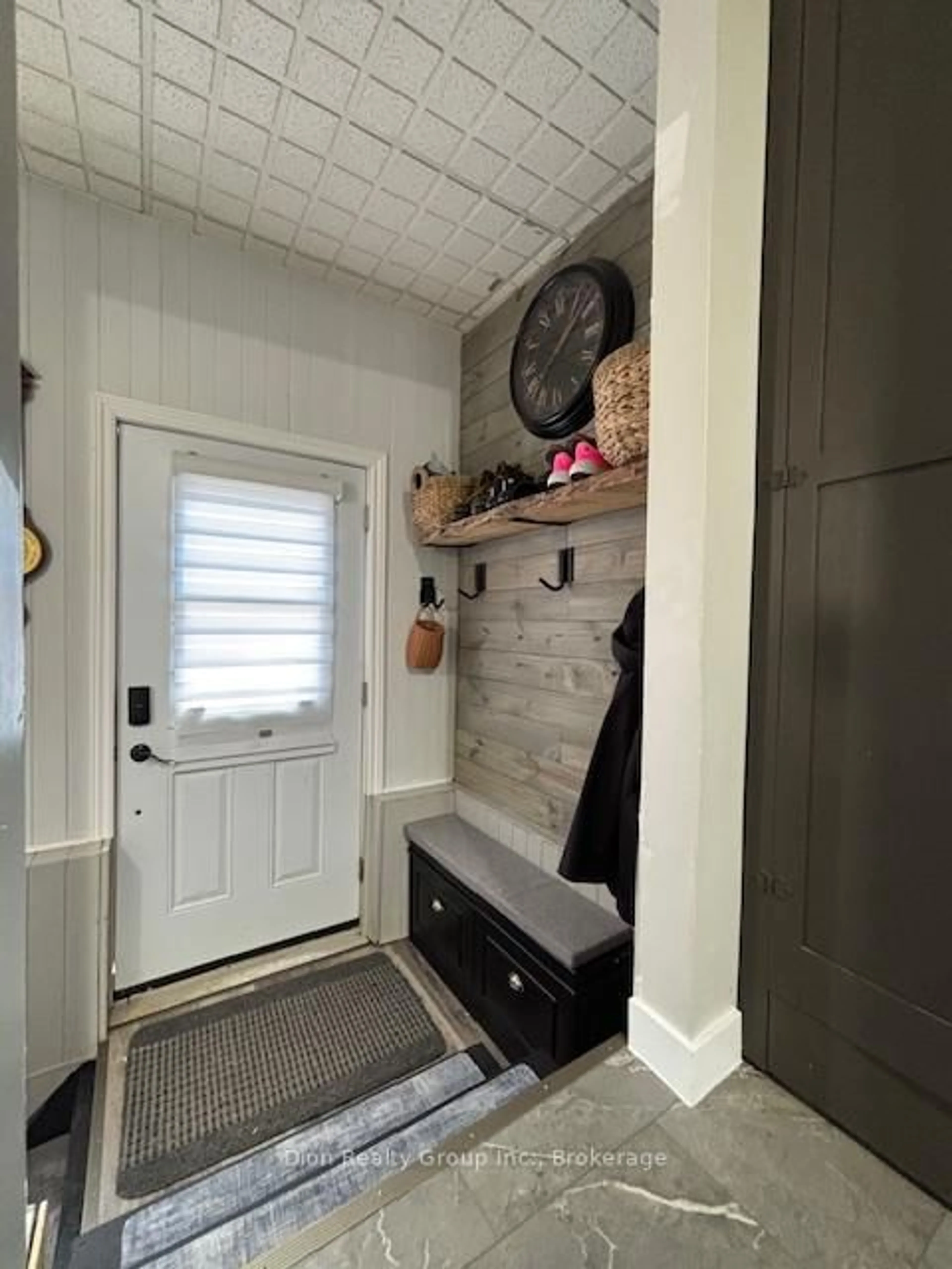 Indoor entryway for 57 Third St, Kirkland Lake Ontario P2N 1S3