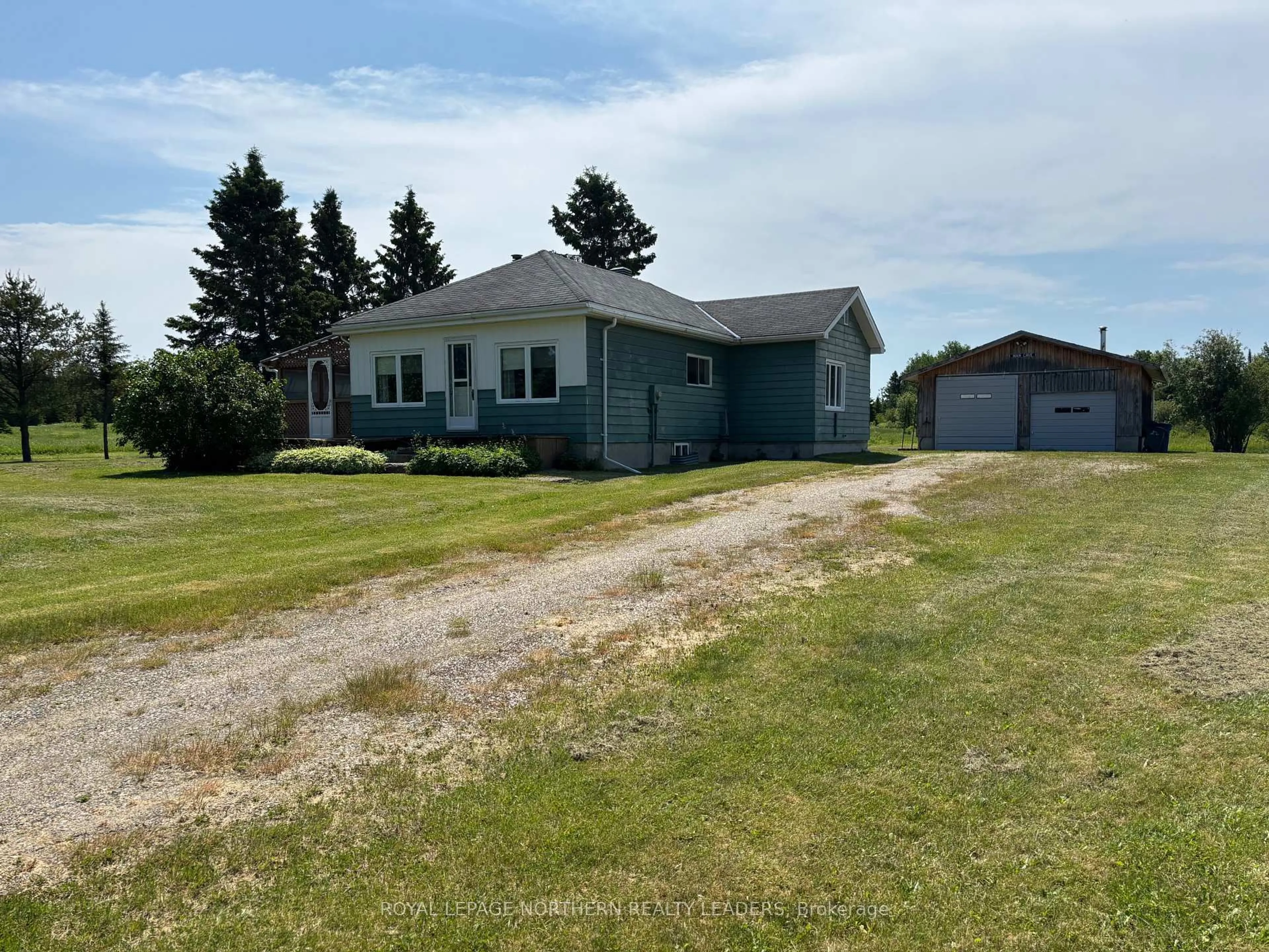 A pic from outside/outdoor area/front of a property/back of a property/a pic from drone, unknown for Lot 28 CON 12 Glackmeyer Township, Cochrane Ontario P0L 1C0