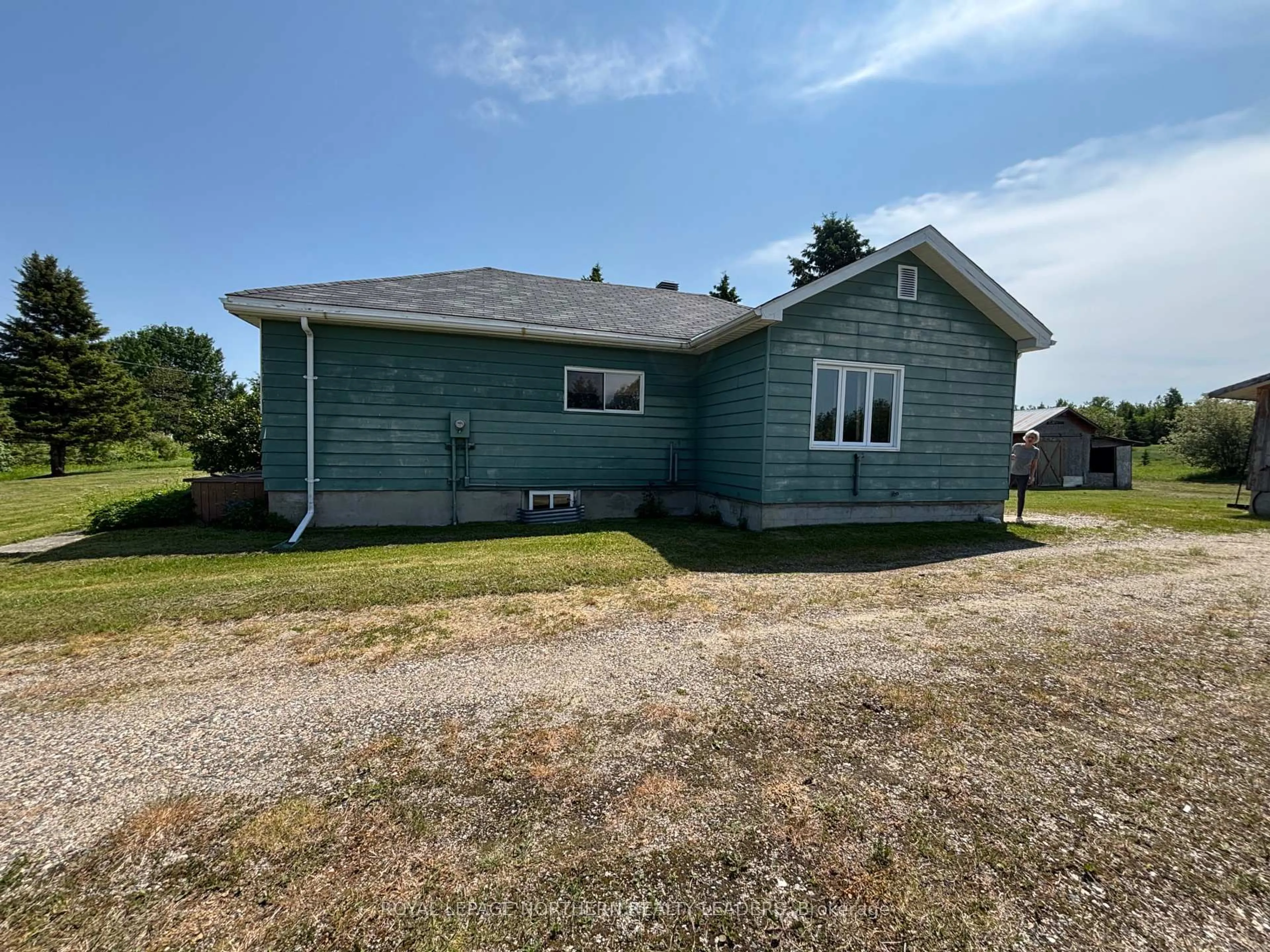 A pic from outside/outdoor area/front of a property/back of a property/a pic from drone, building for Lot 28 CON 12 Glackmeyer Township, Cochrane Ontario P0L 1C0