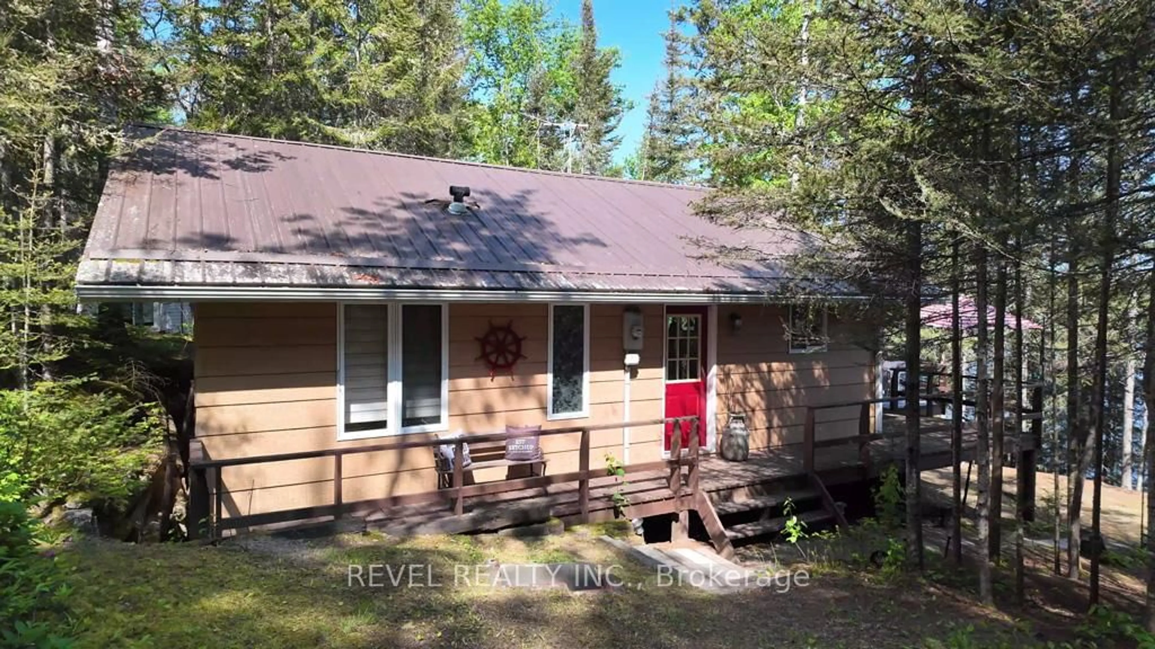 Home with vinyl exterior material, street for 1048 Gauthier Lake Rd, Black River Matheson Ontario P0K 1W0