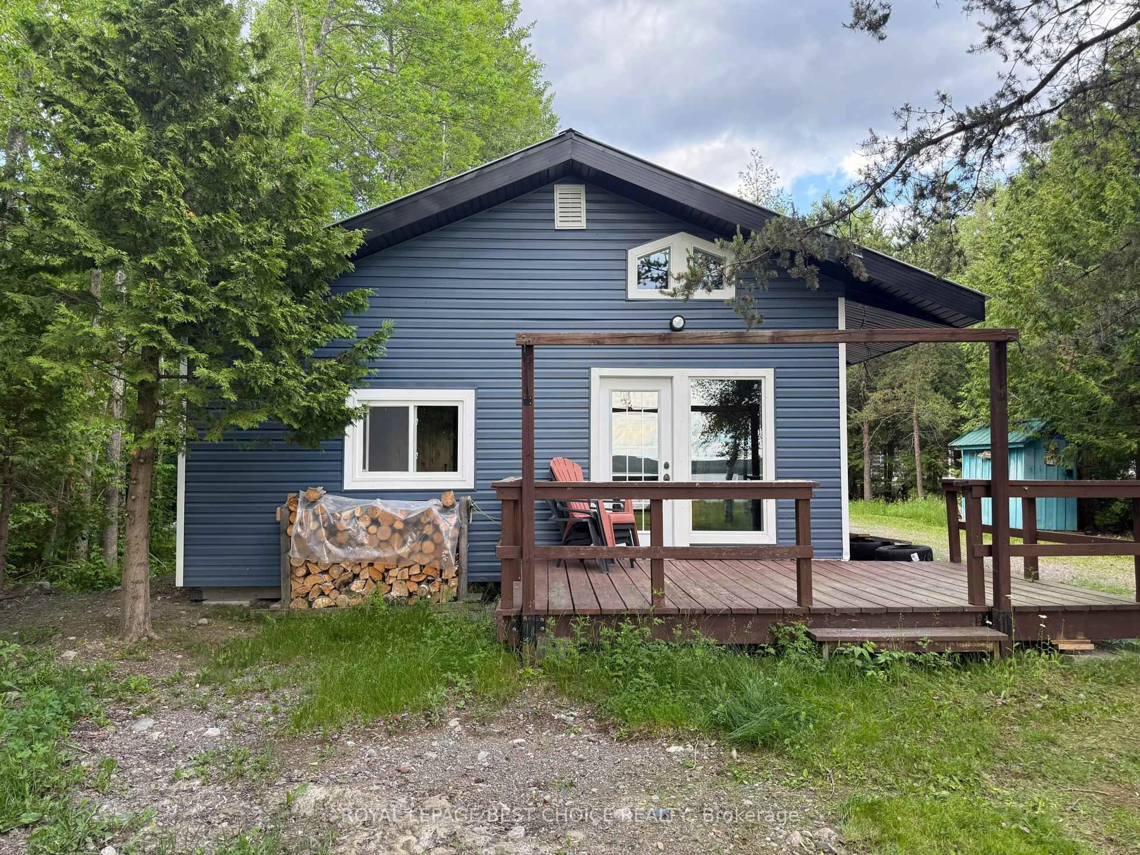 A pic from outside/outdoor area/front of a property/back of a property/a pic from drone, unknown for Lt 8 C6 Barber Twp Rd 2 Rd, Timiskaming Ontario P0J 1G0