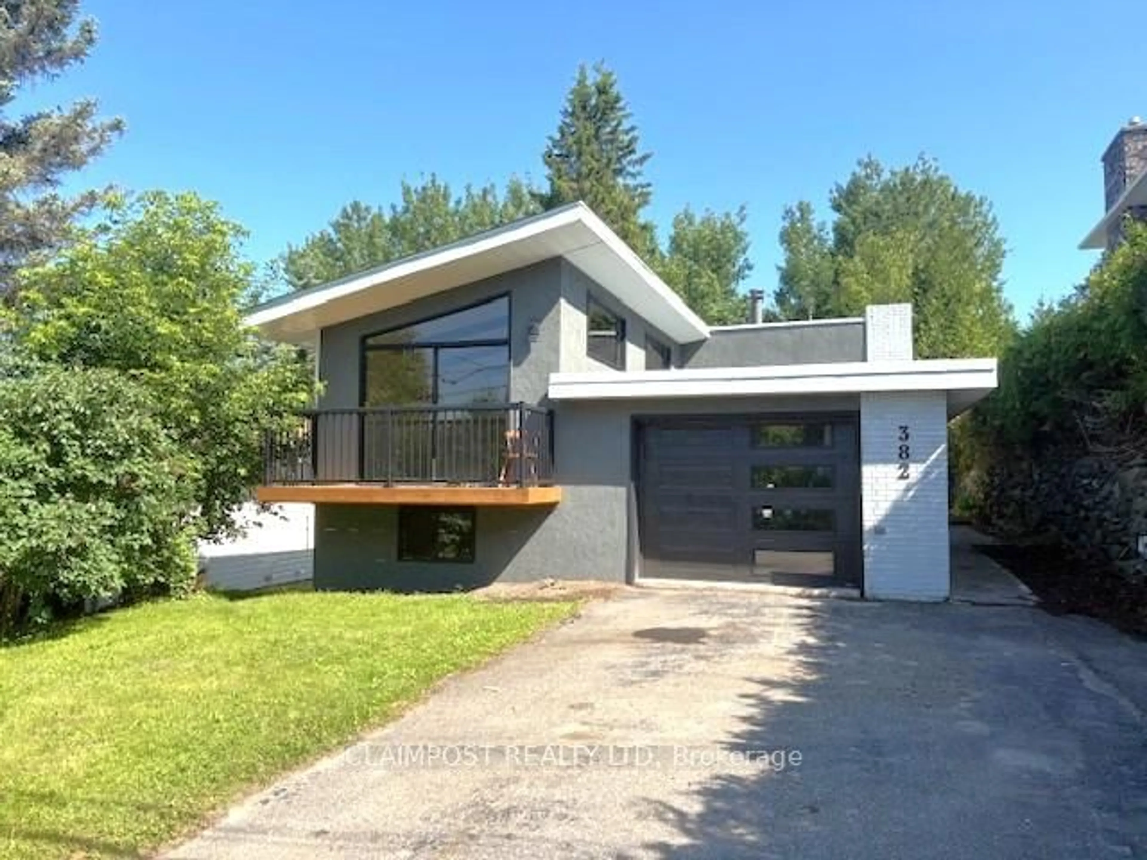 Home with brick exterior material, street for 382 Empire Ave, Timmins Ontario P4N 5V2