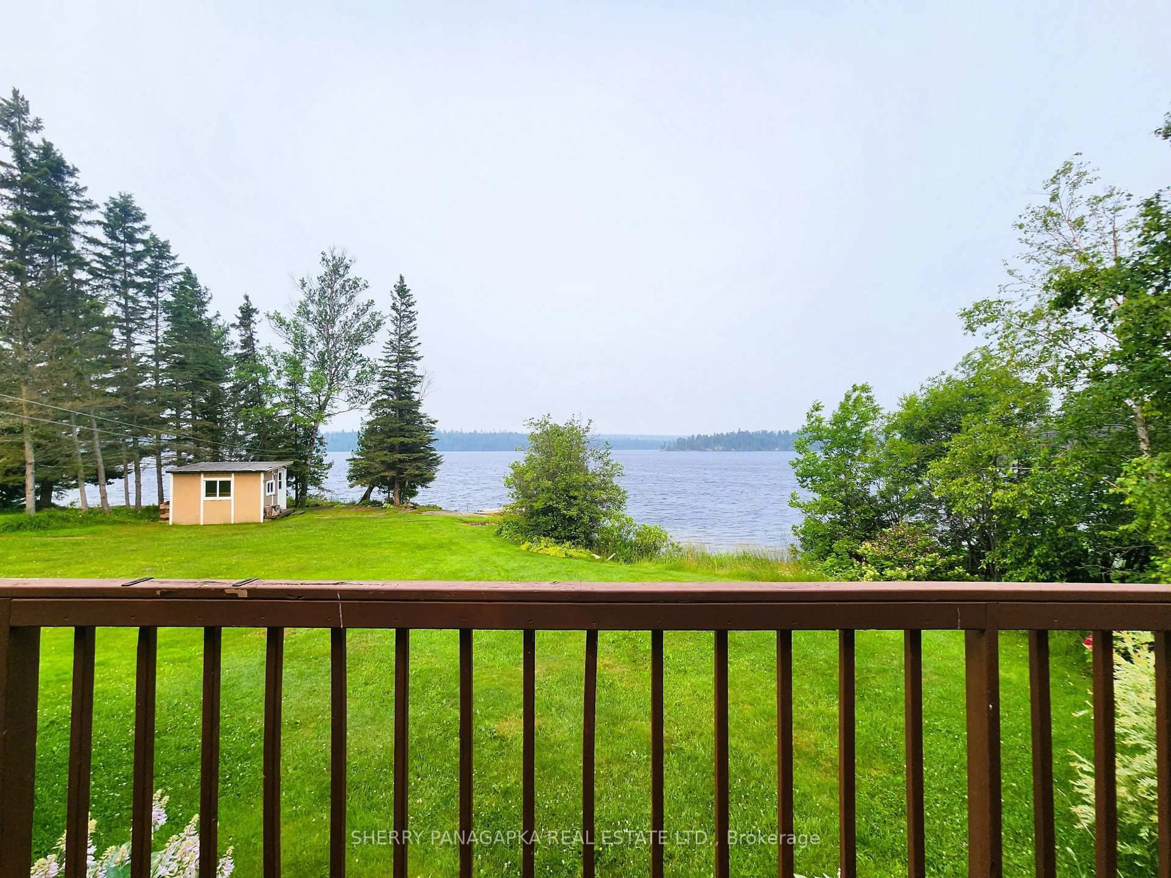 Patio, water/lake/river/ocean view for 240 Grenfell Rd, Kirkland Lake Ontario P0K 1T0