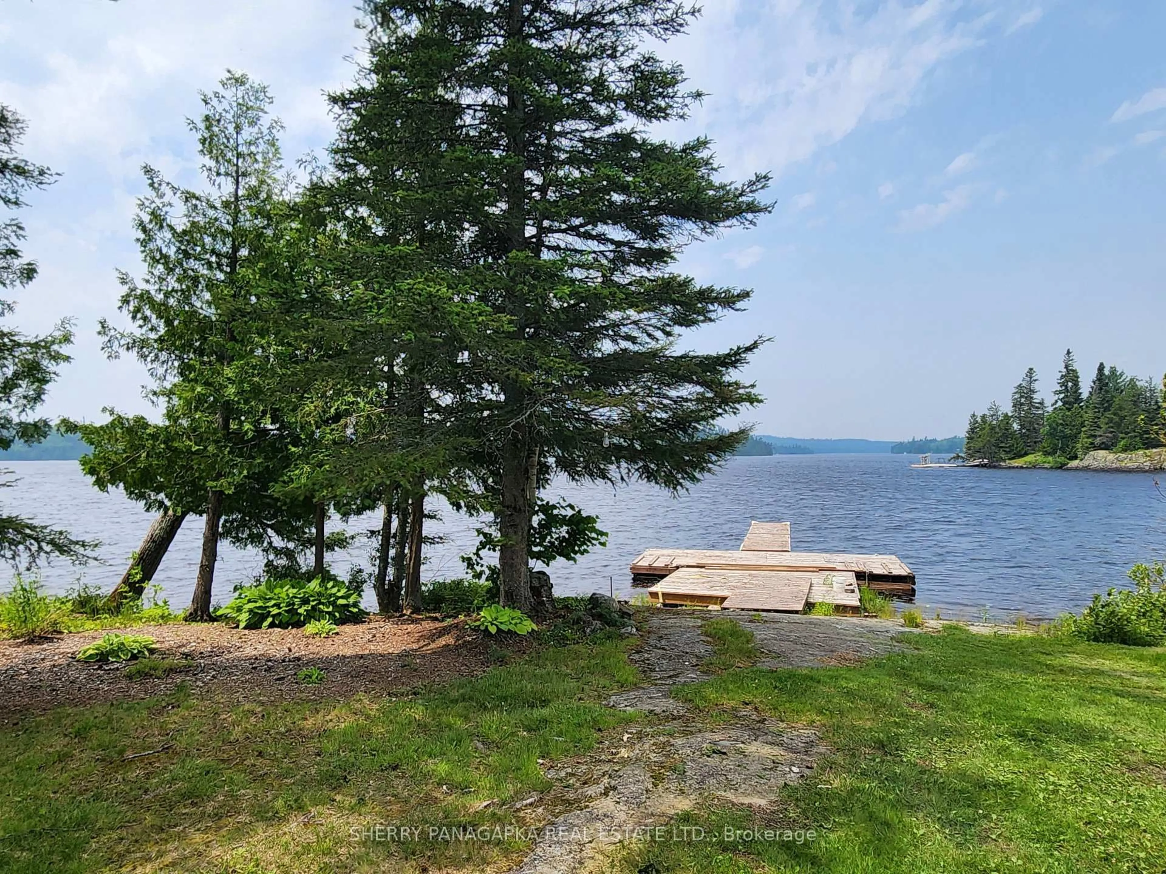 Patio, water/lake/river/ocean view for 240 Grenfell Rd, Kirkland Lake Ontario P0K 1T0
