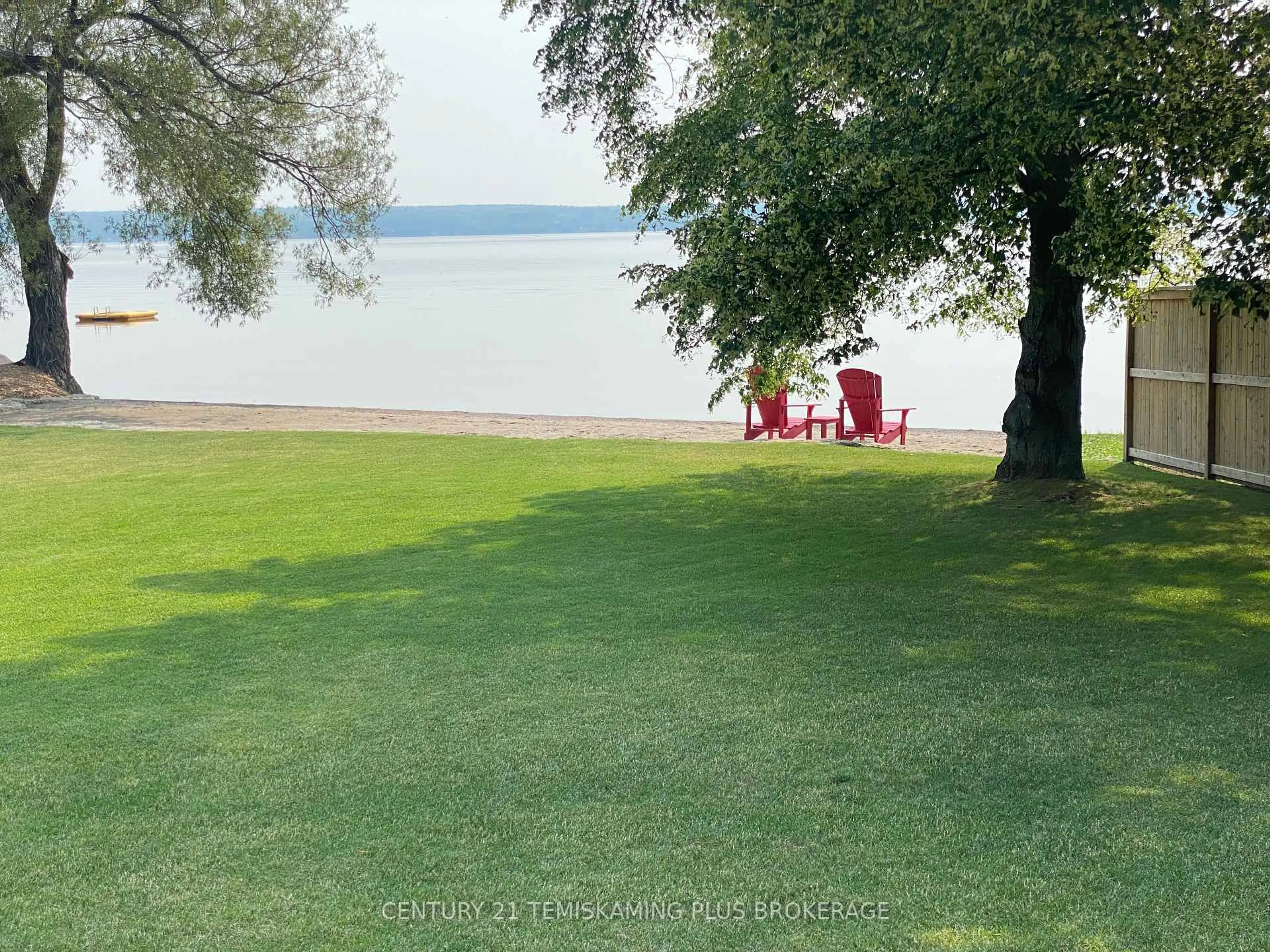 A pic from outside/outdoor area/front of a property/back of a property/a pic from drone, water/lake/river/ocean view for 455 Lakeshore Rd, Temiskaming Shores Ontario P0J 1P0