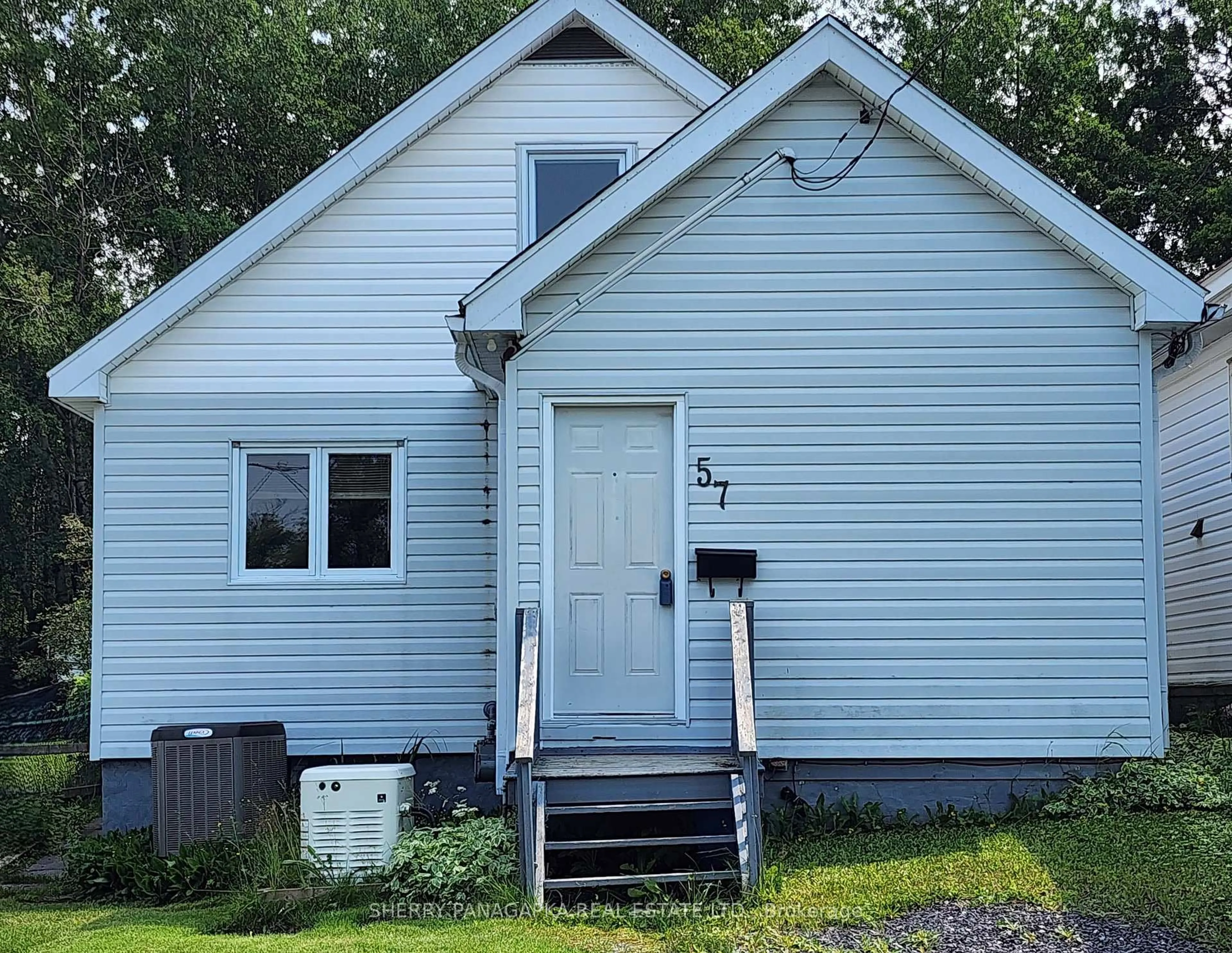 Home with vinyl exterior material, building for 57 First St, Kirkland Lake Ontario P2N 1N2