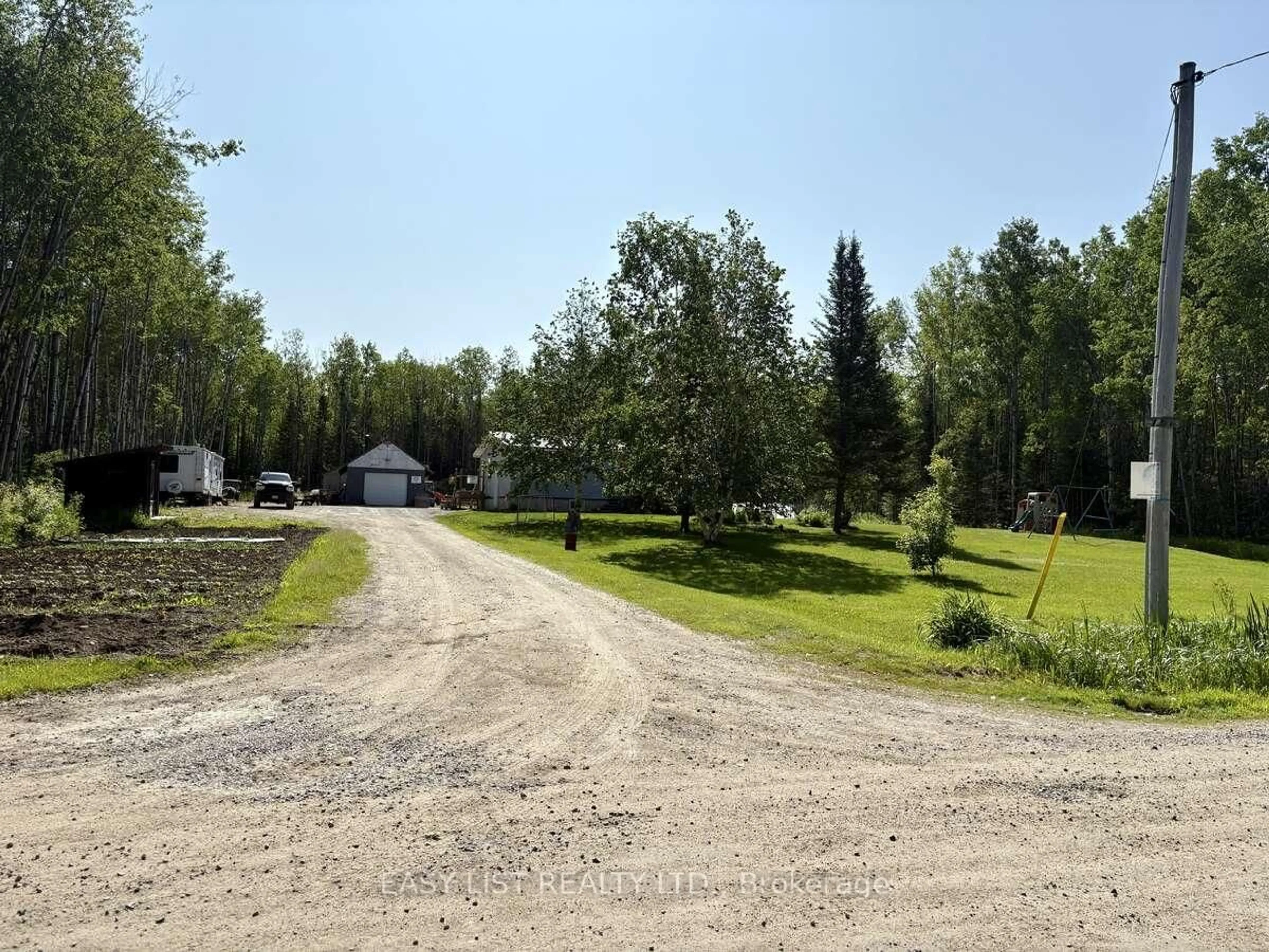 A pic from outside/outdoor area/front of a property/back of a property/a pic from drone, unknown for 1058 Ruby Rd, Black River Matheson Ontario P0K 1N0