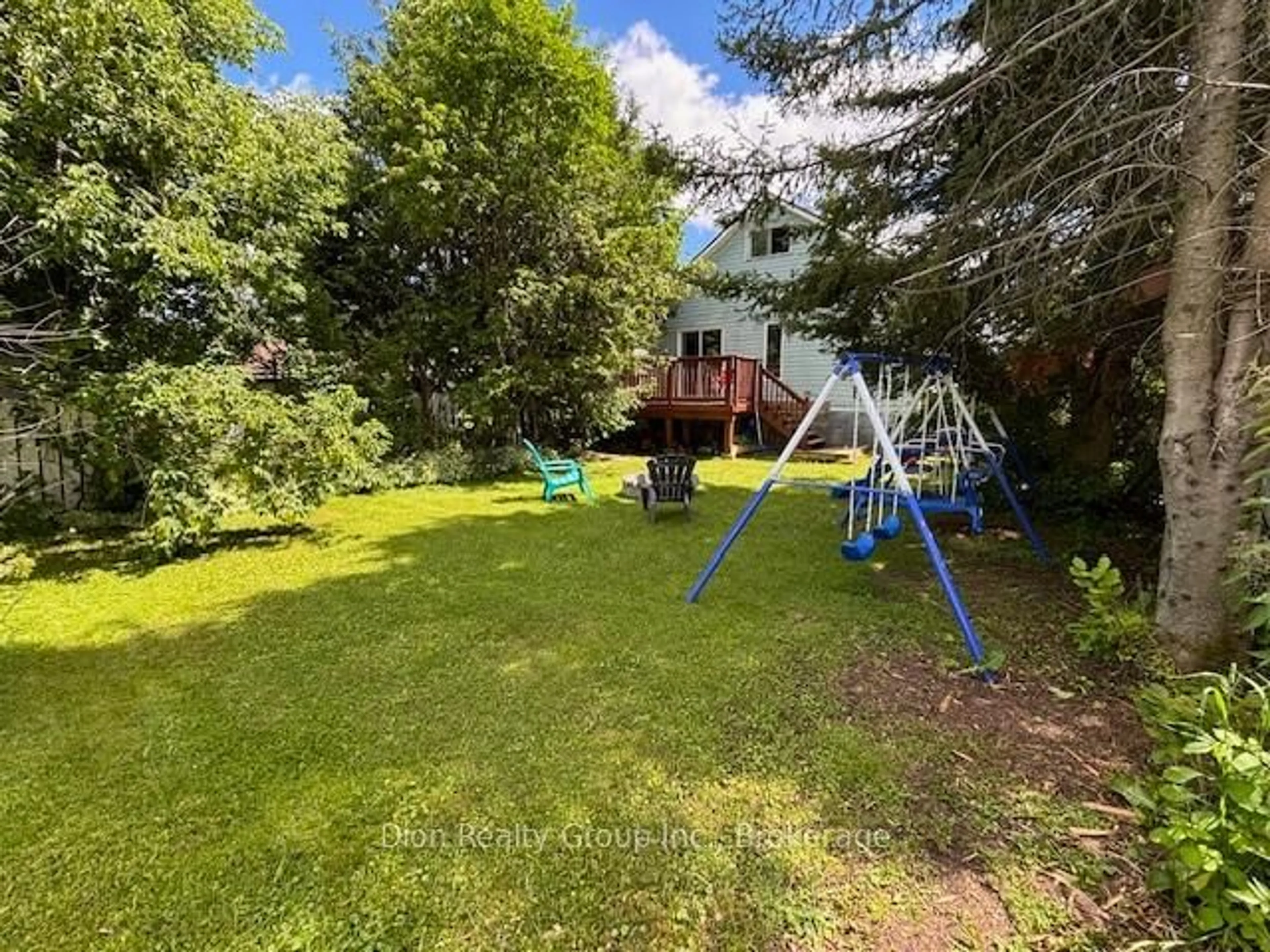 A pic from outside/outdoor area/front of a property/back of a property/a pic from drone, forest/trees view for 72 Poplar Ave, Kirkland Lake Ontario P2N 2M9