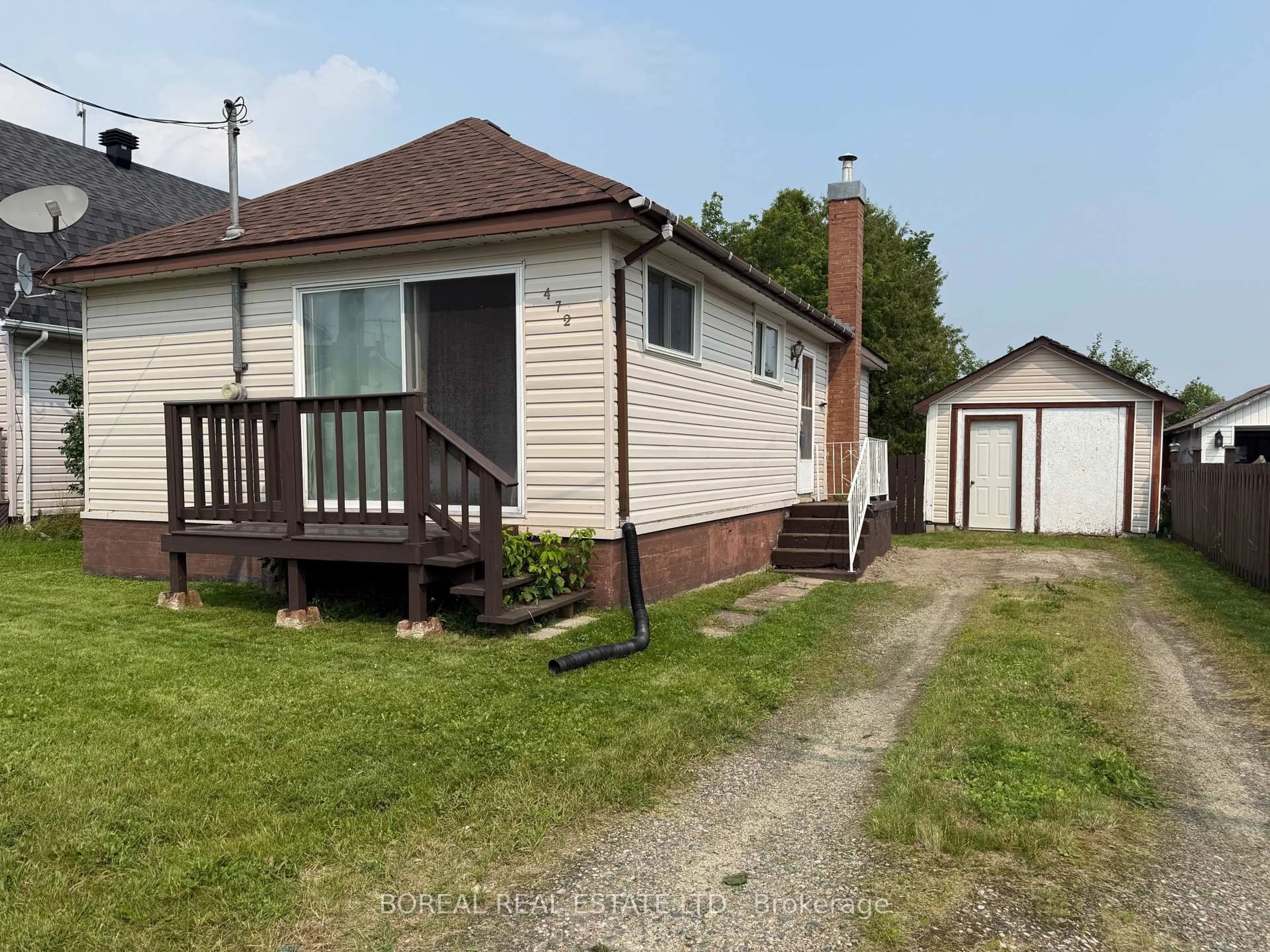 Shed for 472 D'iberville Ave, Iroquois Falls Ontario P0K 1G0