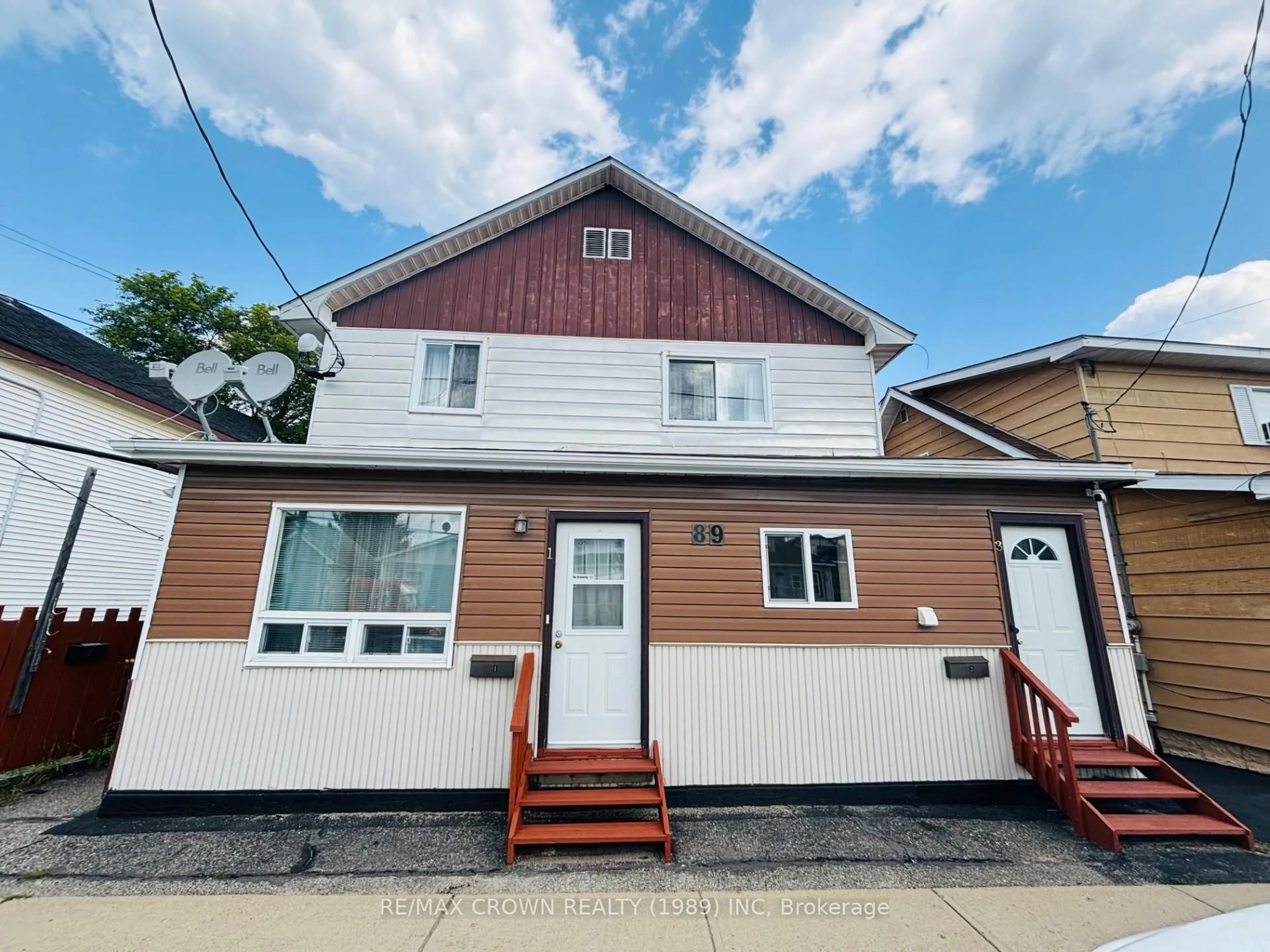 Home with vinyl exterior material, street for 89 Croatia Ave, Timmins Ontario P0N 1G0