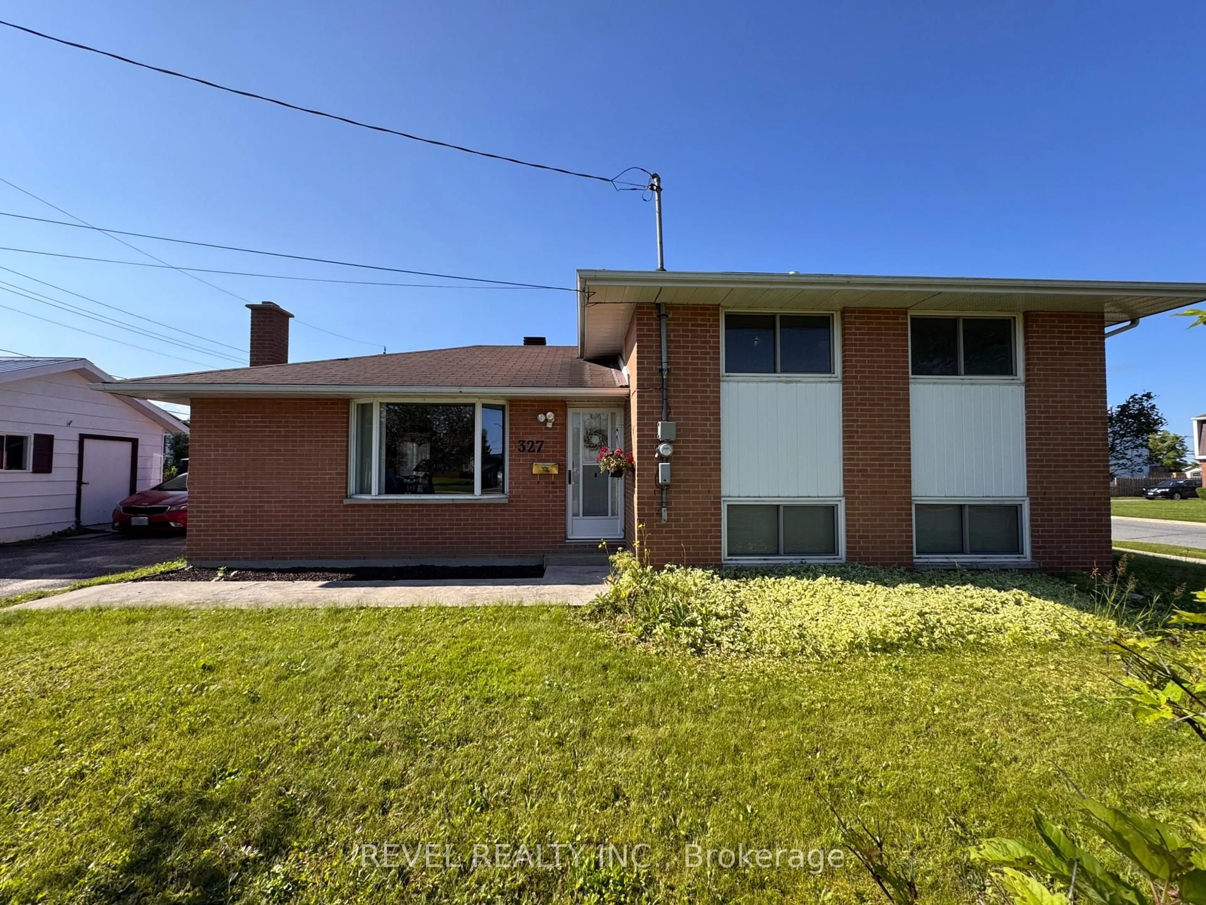 Home with brick exterior material, street for 327 Victoria Ave, Timmins Ontario P4N 4R9