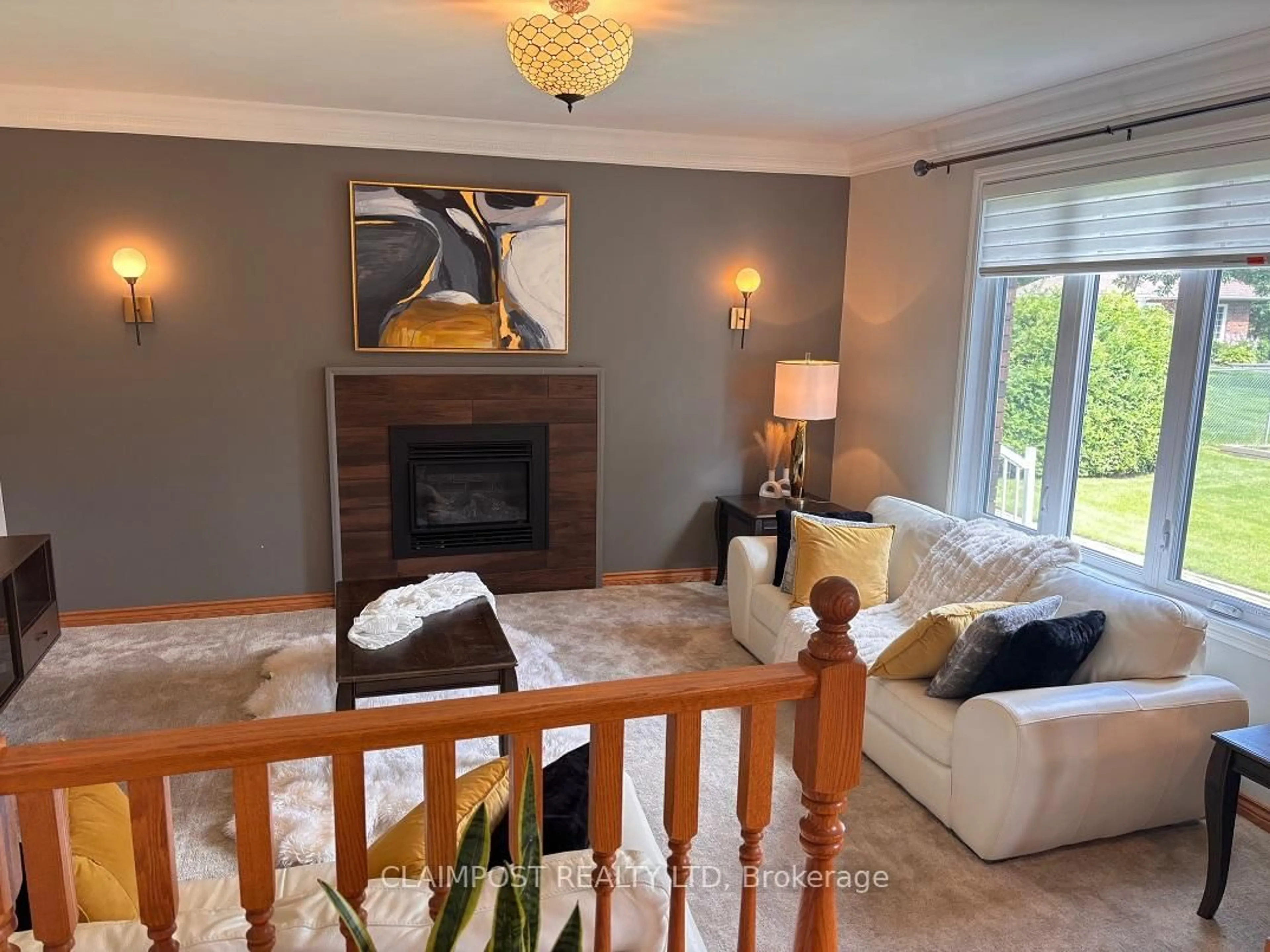 Living room with furniture, unknown for 304 Cameron St, Timmins Ontario P4N 8L4