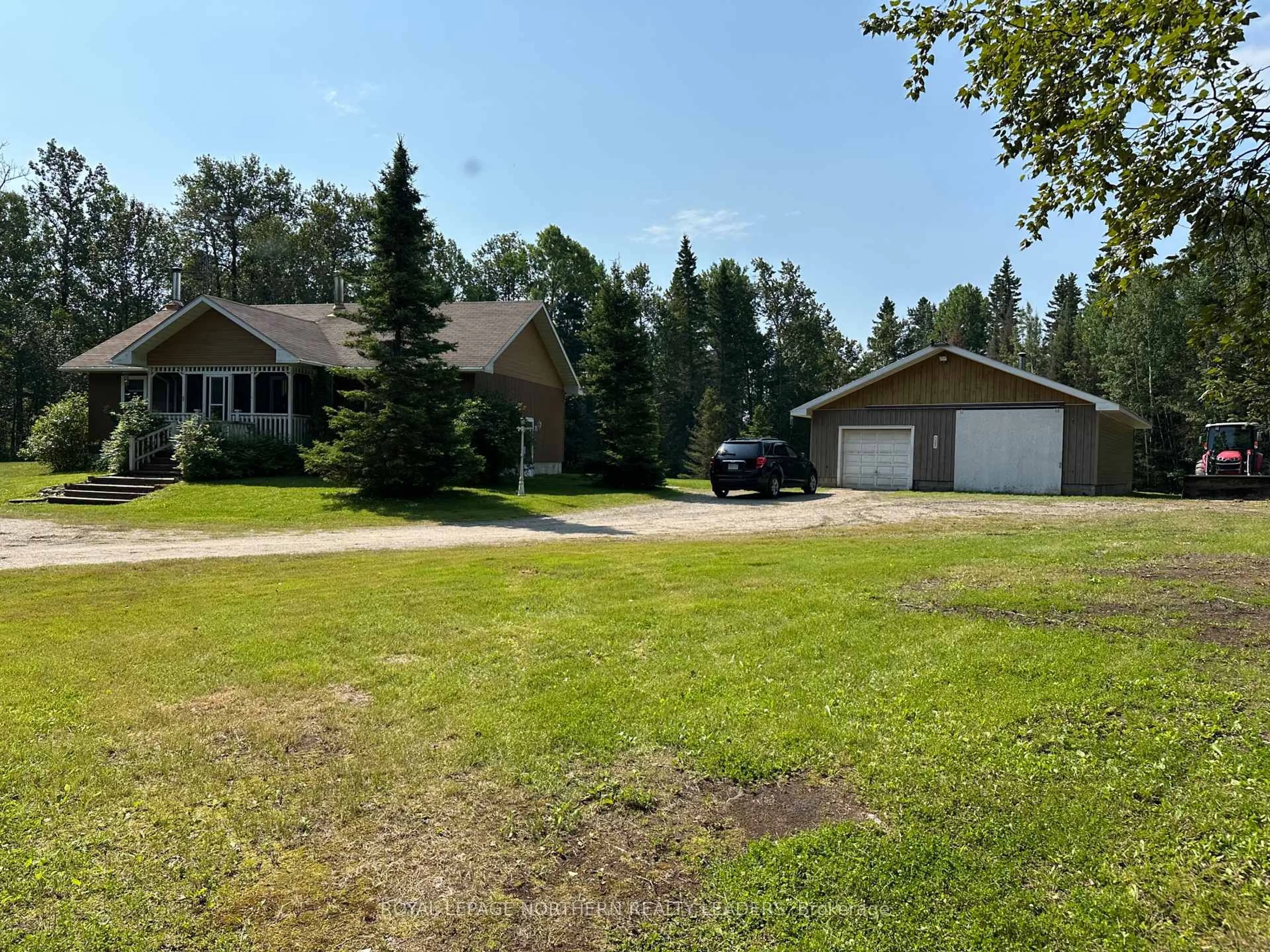 A pic from outside/outdoor area/front of a property/back of a property/a pic from drone, street for Lot 16 C9 Haggart Twp, Smooth Rock Falls Ontario P0L 2B0