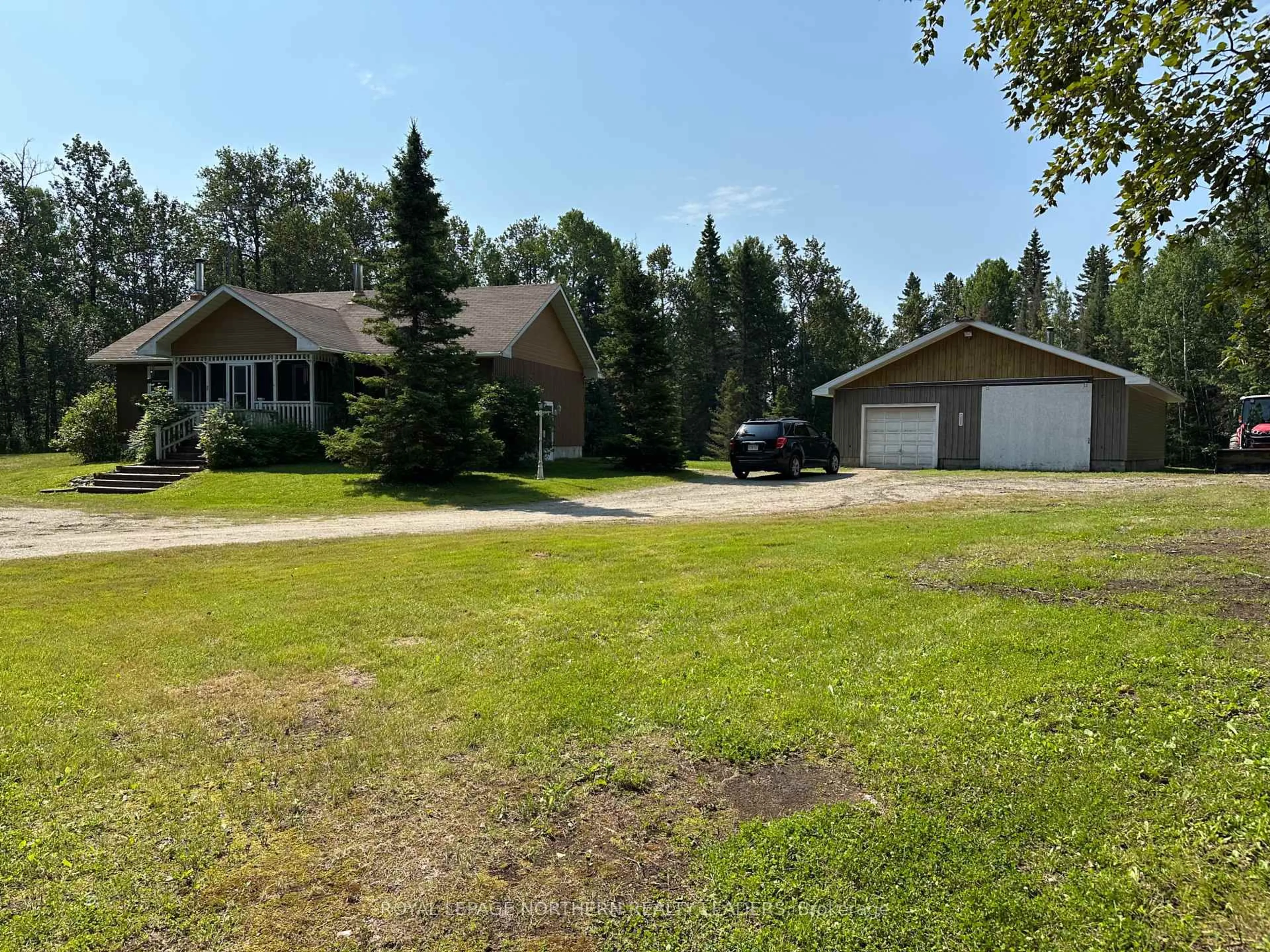 A pic from outside/outdoor area/front of a property/back of a property/a pic from drone, unknown for Lot 16 C9 Haggart Twp, Smooth Rock Falls Ontario P0L 2B0