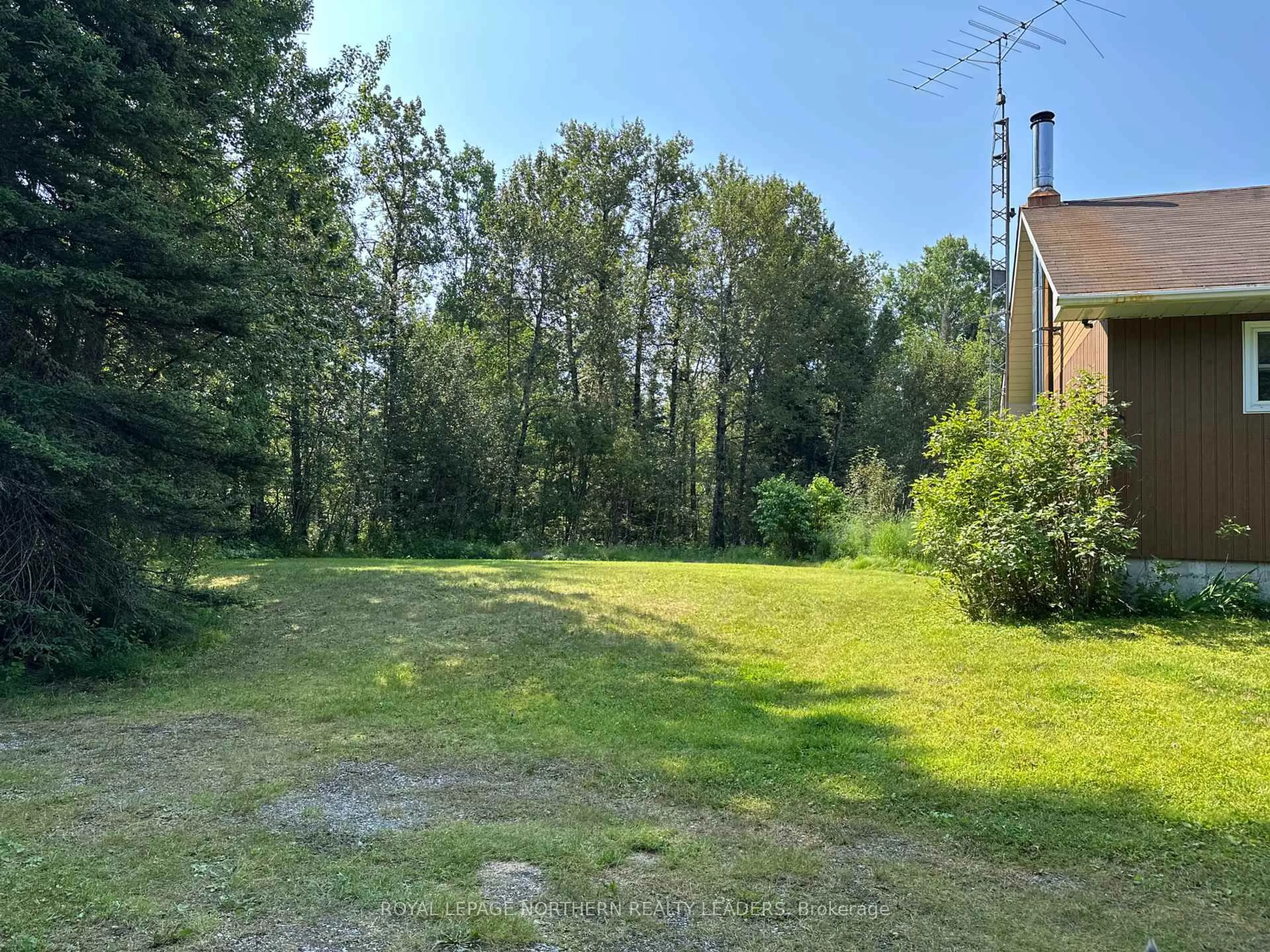 A pic from outside/outdoor area/front of a property/back of a property/a pic from drone, forest/trees view for Lot 16 C9 Haggart Twp, Smooth Rock Falls Ontario P0L 2B0