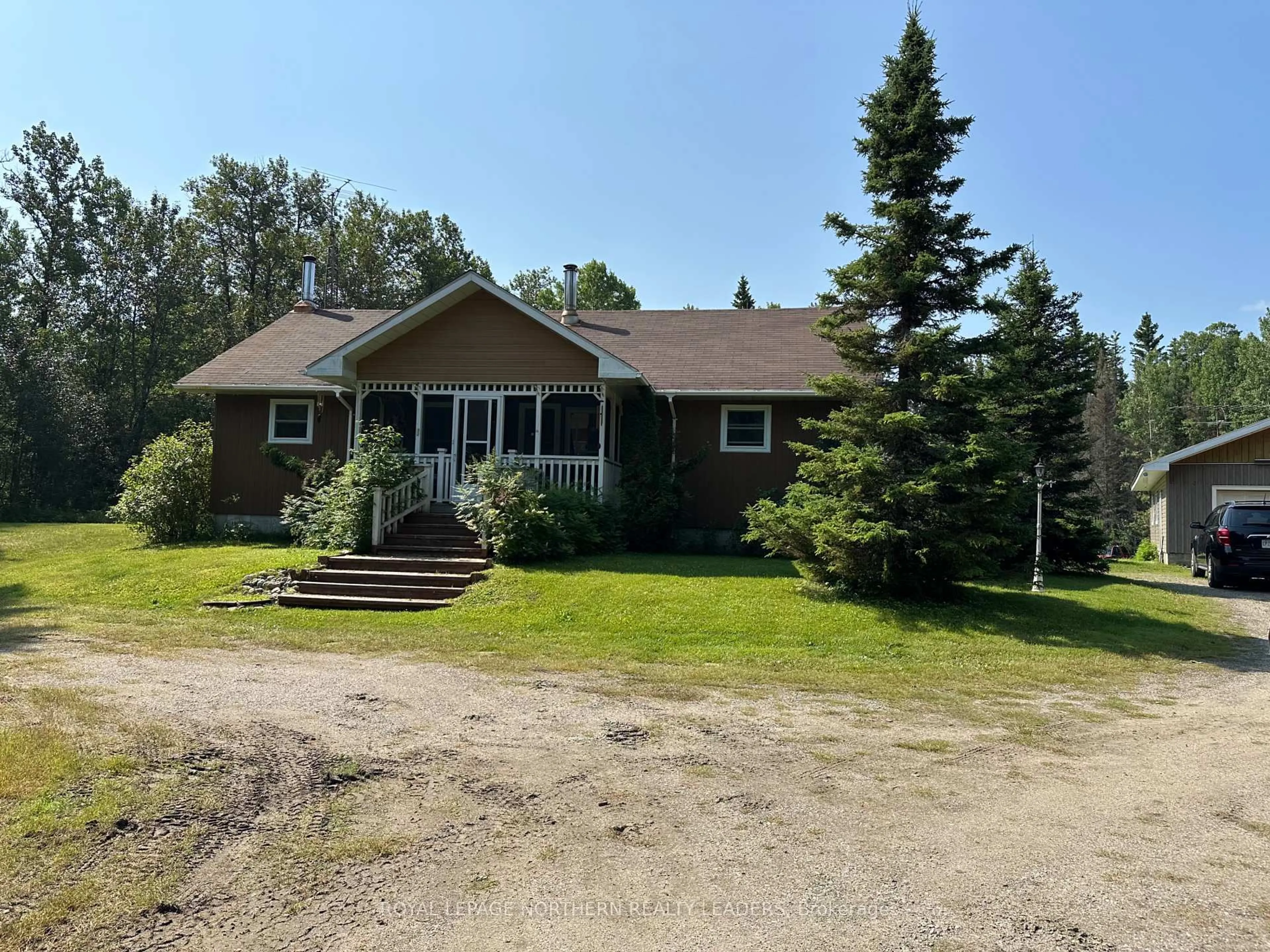 A pic from outside/outdoor area/front of a property/back of a property/a pic from drone, unknown for Lot 16 C9 Haggart Twp, Smooth Rock Falls Ontario P0L 2B0