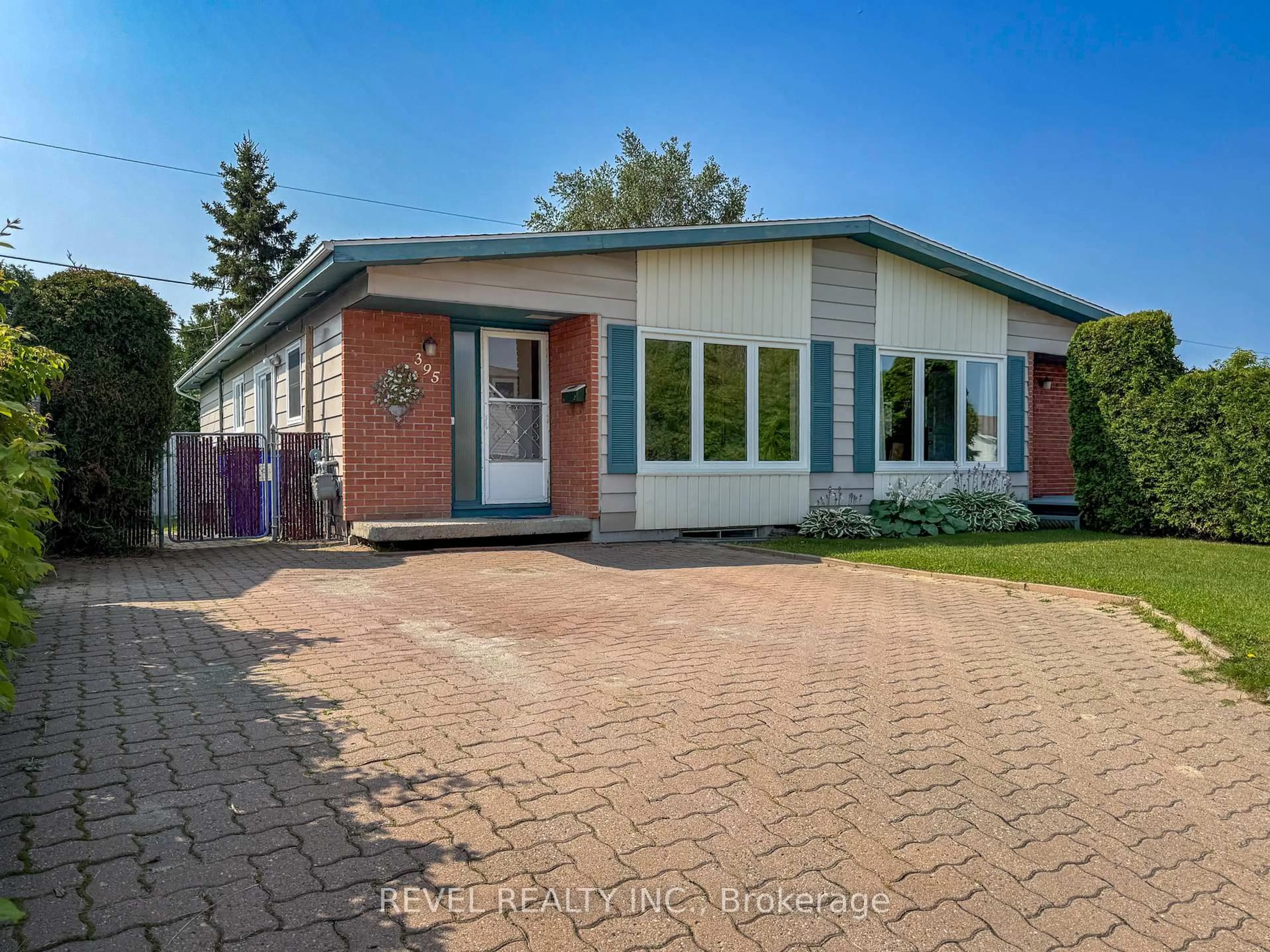 Home with brick exterior material, street for 395 Louise Ave, Timmins Ontario P4N 4P6