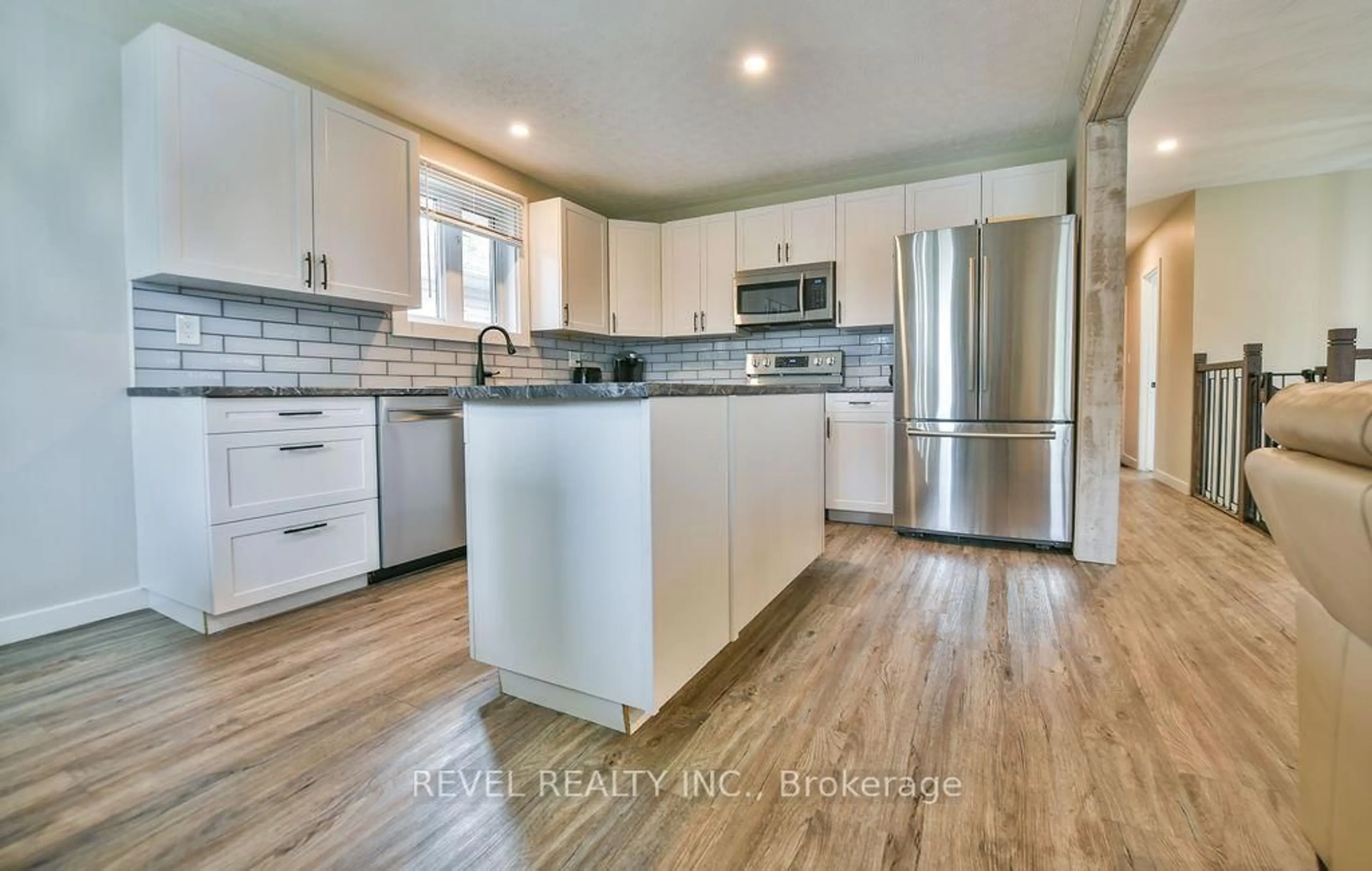 Open concept kitchen, unknown for 146 Philip St, Timmins Ontario P4R 1J4